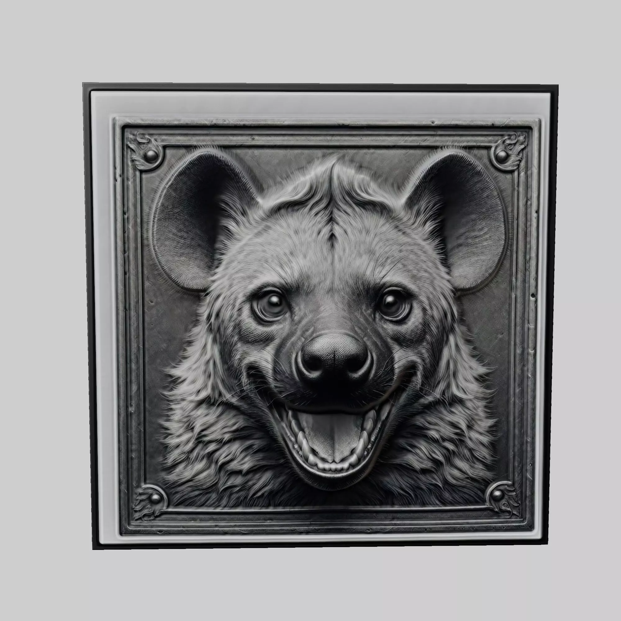 Hyena Animal 3D print model_0