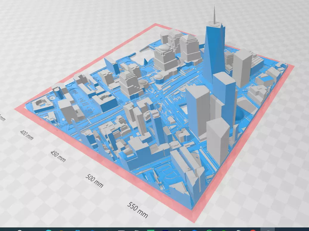 Manhattan New York City 3D print model FREE DAWNLOAD Free 3D print model_0