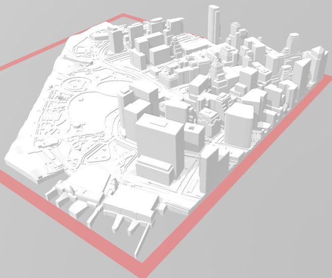 Manhattan New York City 3D print model FREE DAWNLOAD Free 3D print model_1