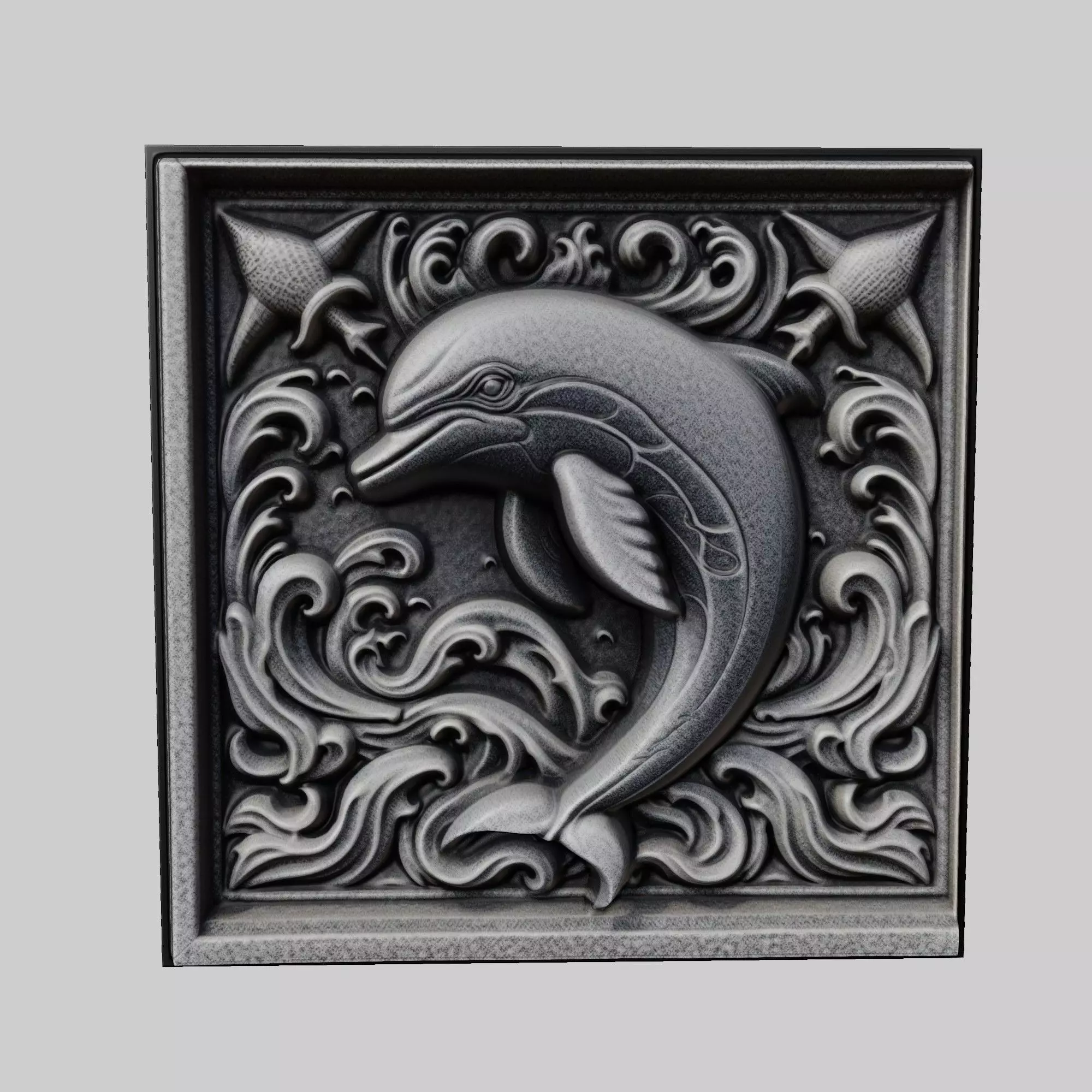 Dolphin Animal 3D print model_0