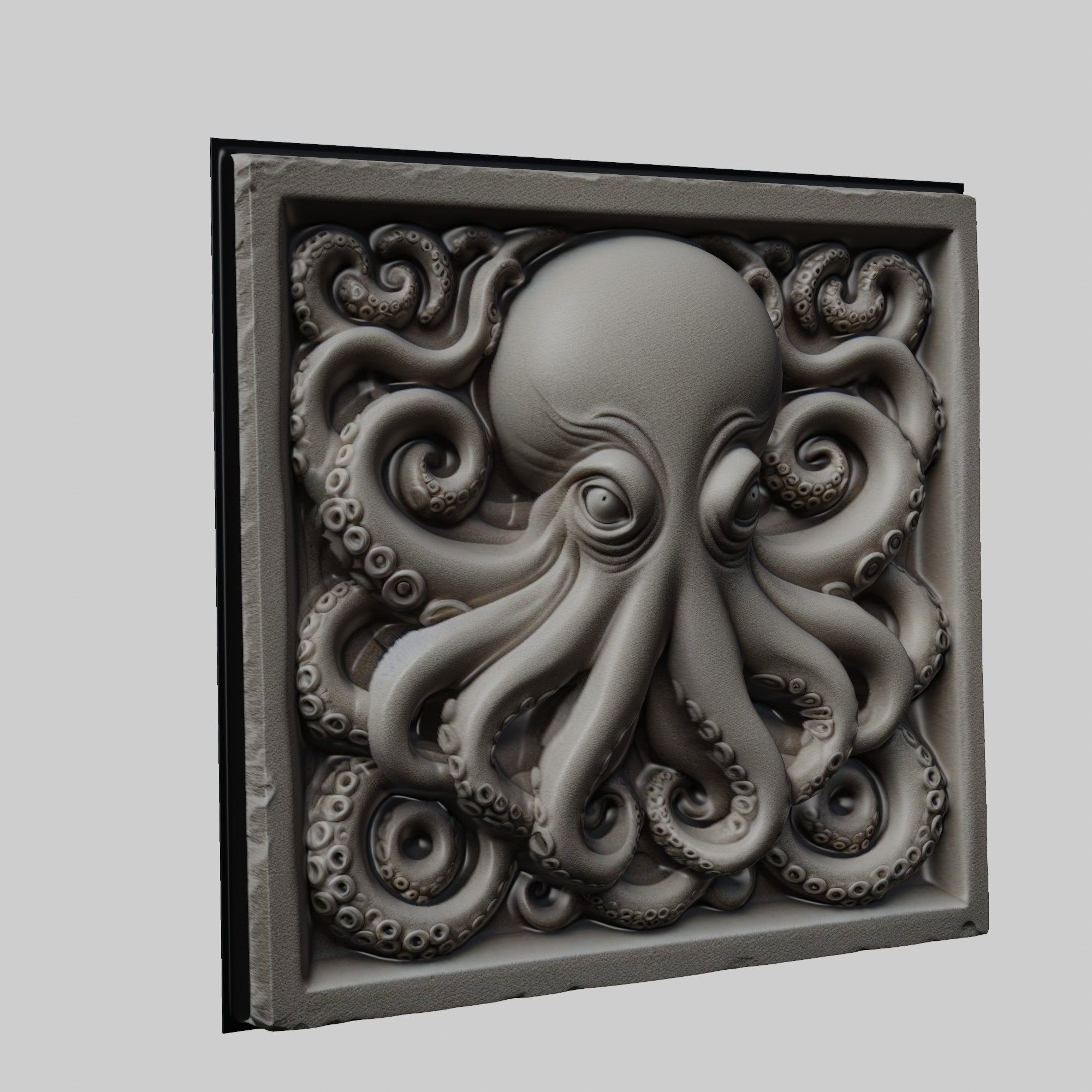 Octopus Animal 3D print model_1