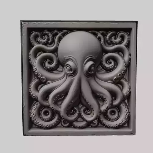 Octopus Animal 3D print model