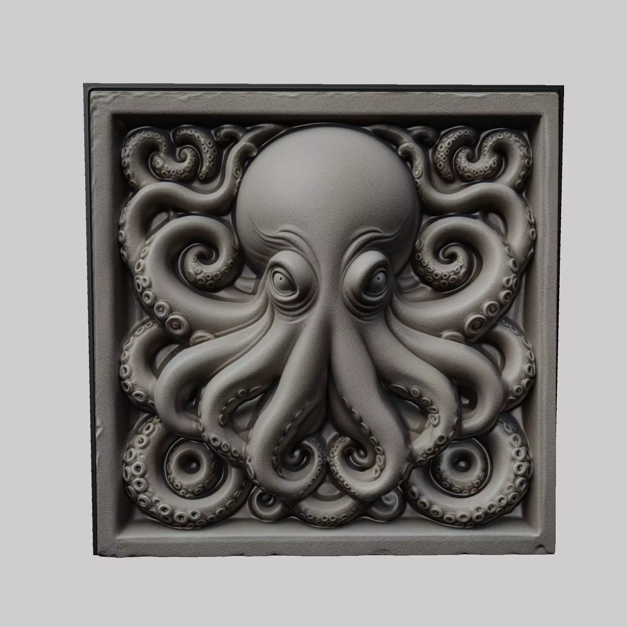 Octopus Animal 3D print model_0