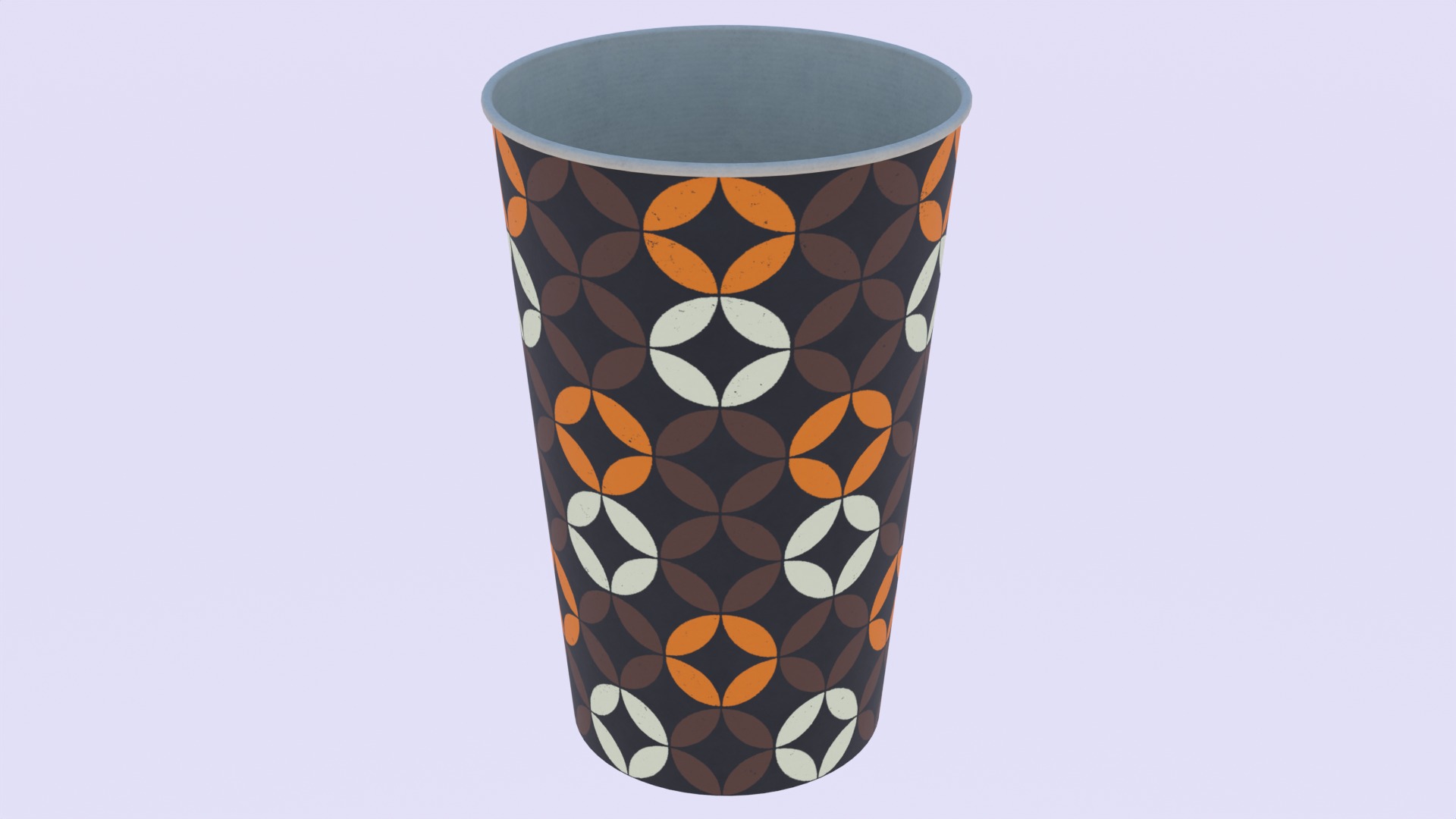 Coffee cup empty III PBR 3D model_1