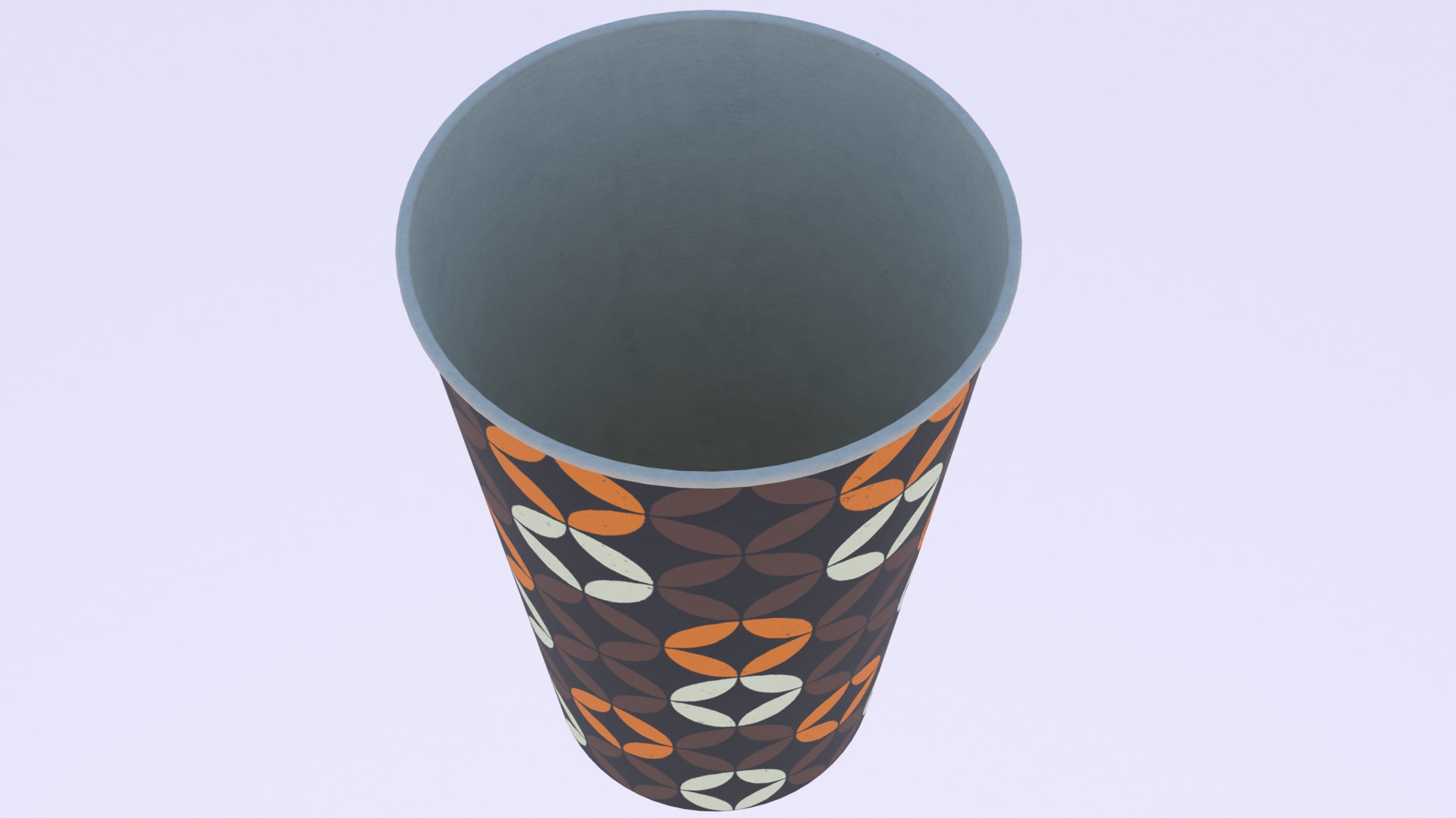 Coffee cup empty III PBR 3D model_5