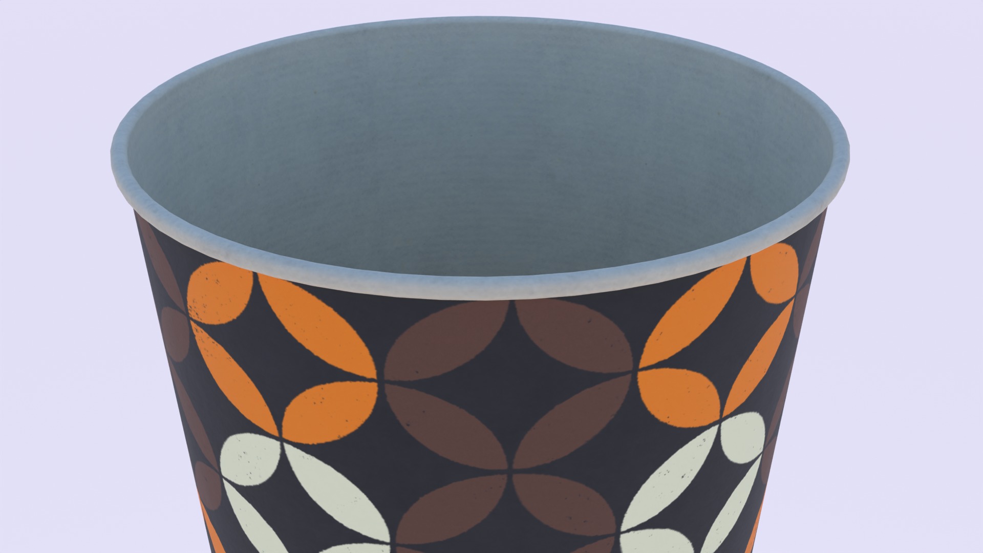 Coffee cup empty III PBR 3D model_3