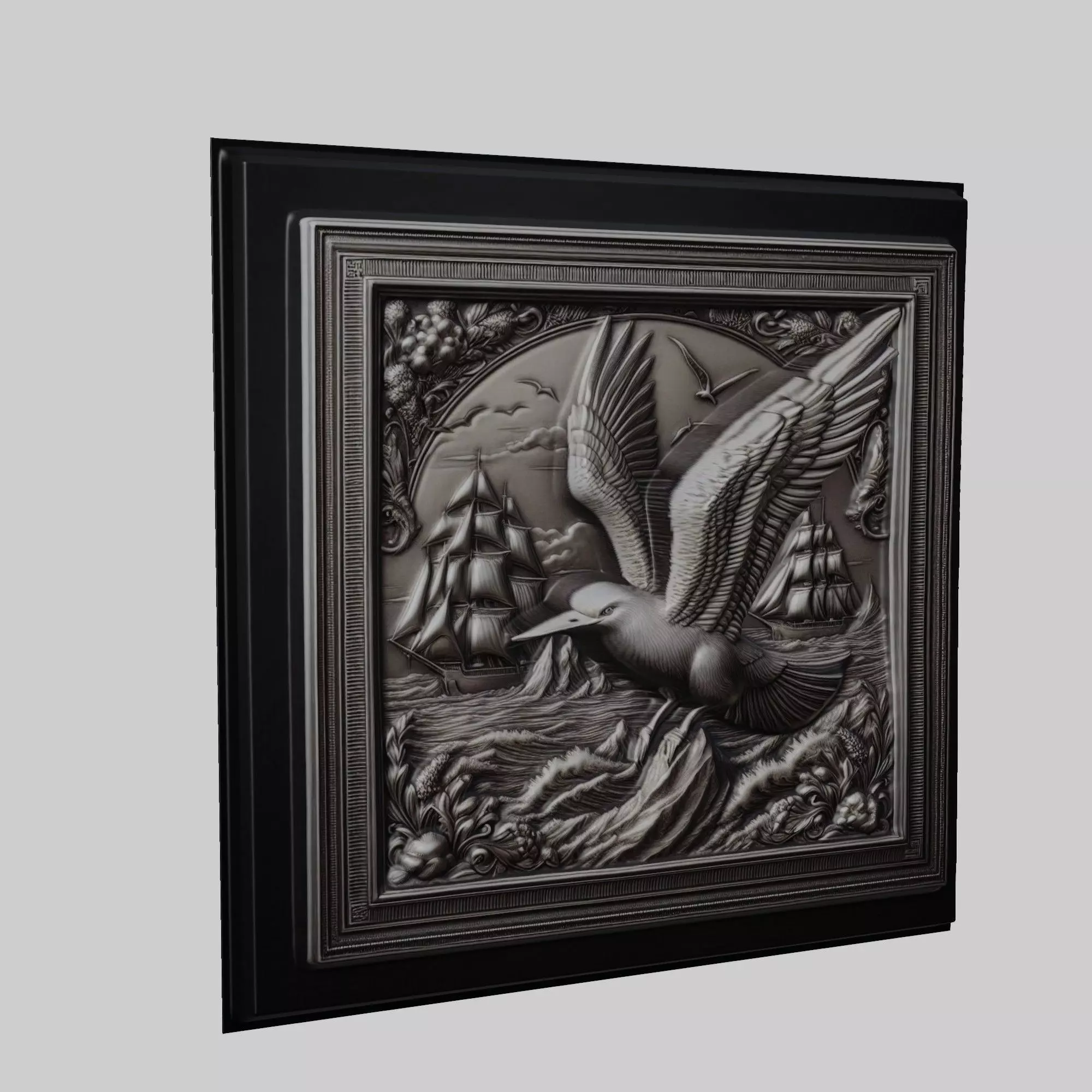 Albatross Animal 3D print model_0