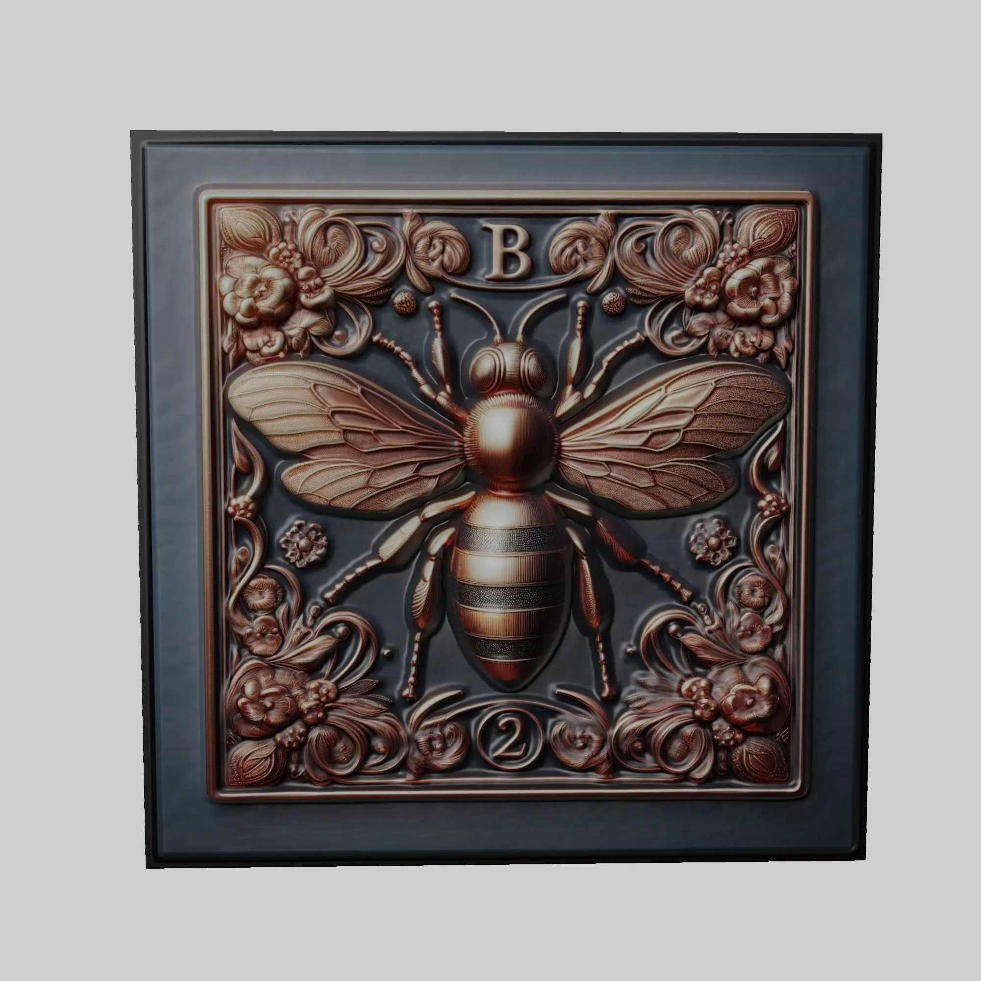 Bee Animal 3D print model_0