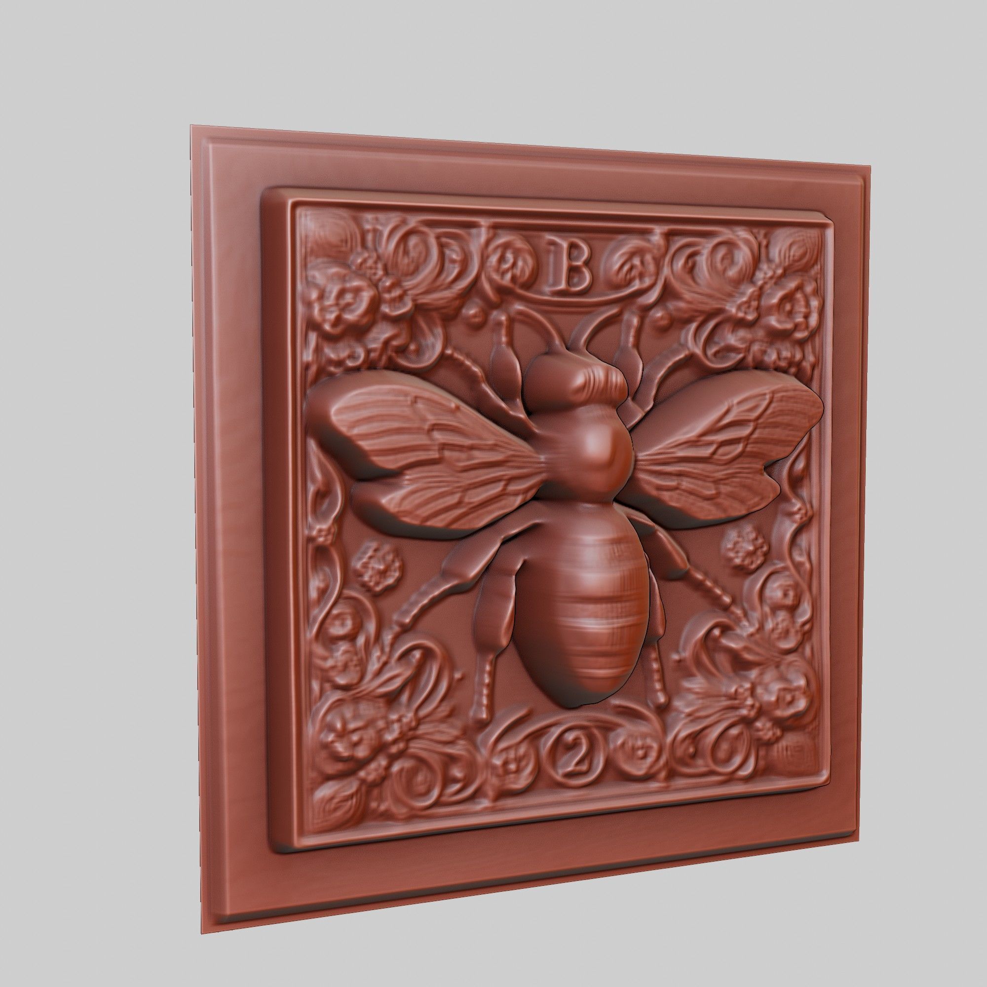 Bee Animal 3D print model_3