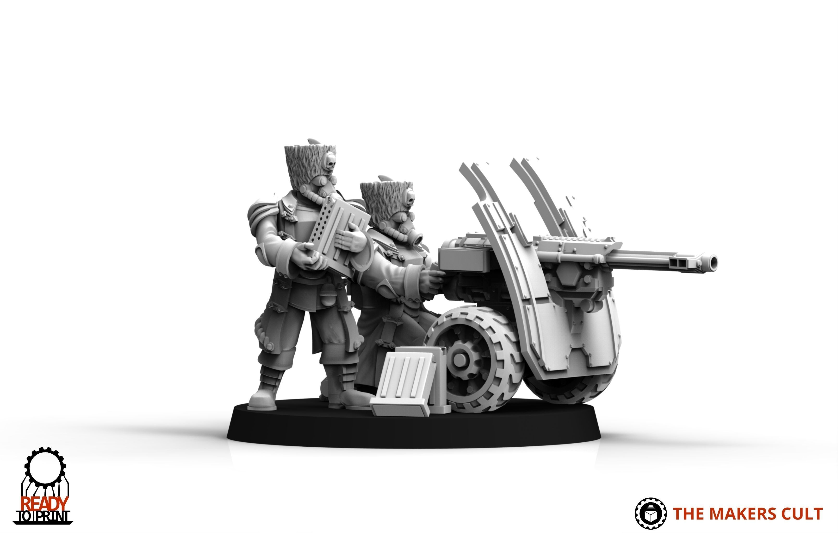 Primus Scion - Heavy Weapons Teams 3D print model_7