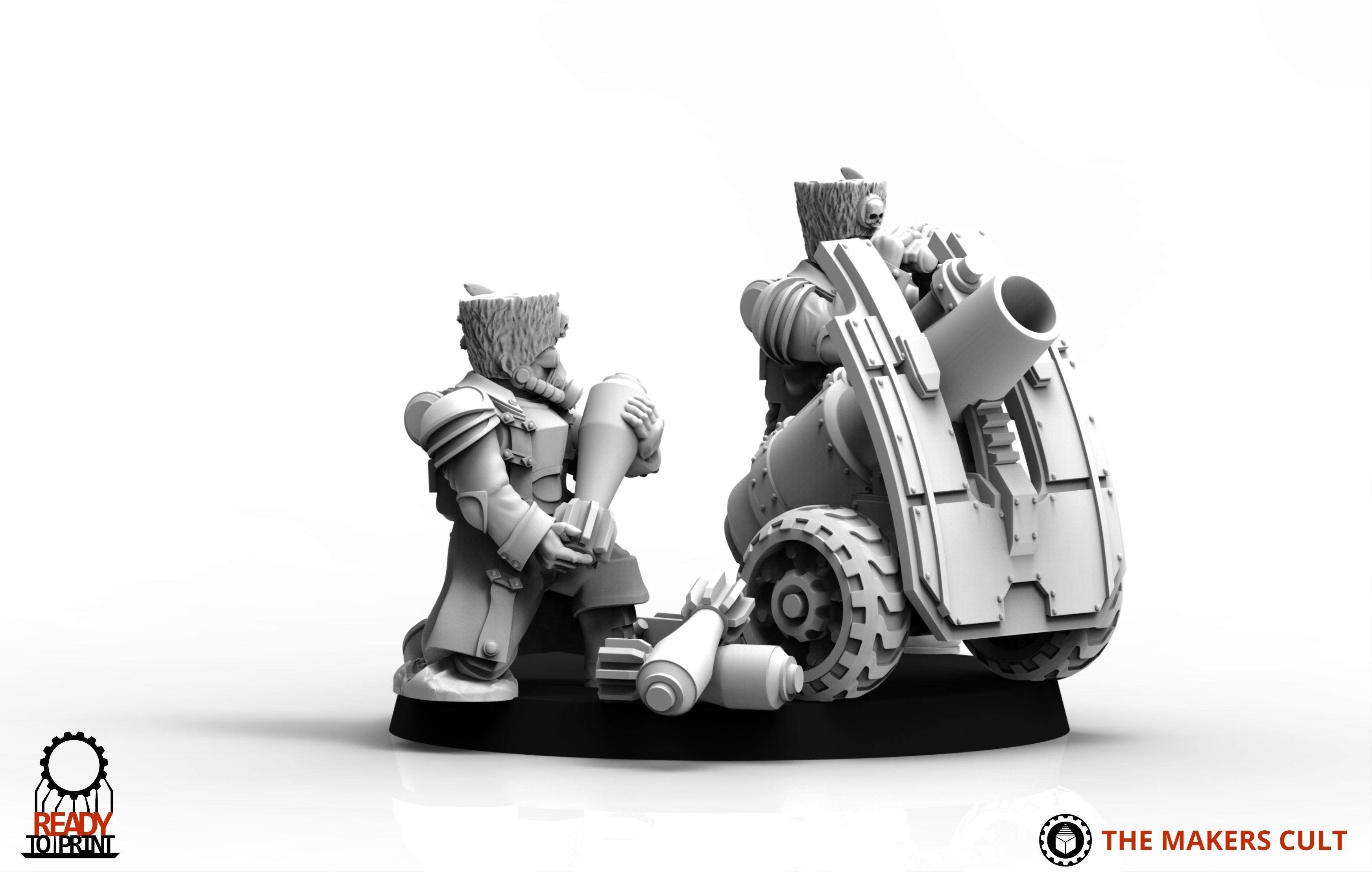 Primus Scion - Heavy Weapons Teams 3D print model_11