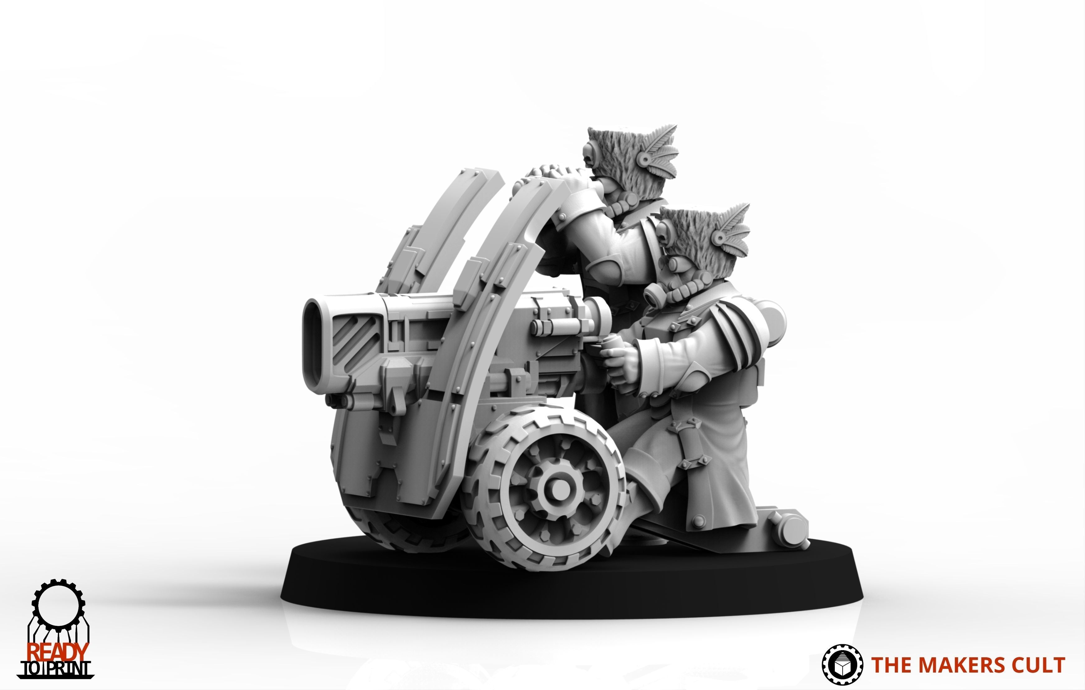 Primus Scion - Heavy Weapons Teams 3D print model_9