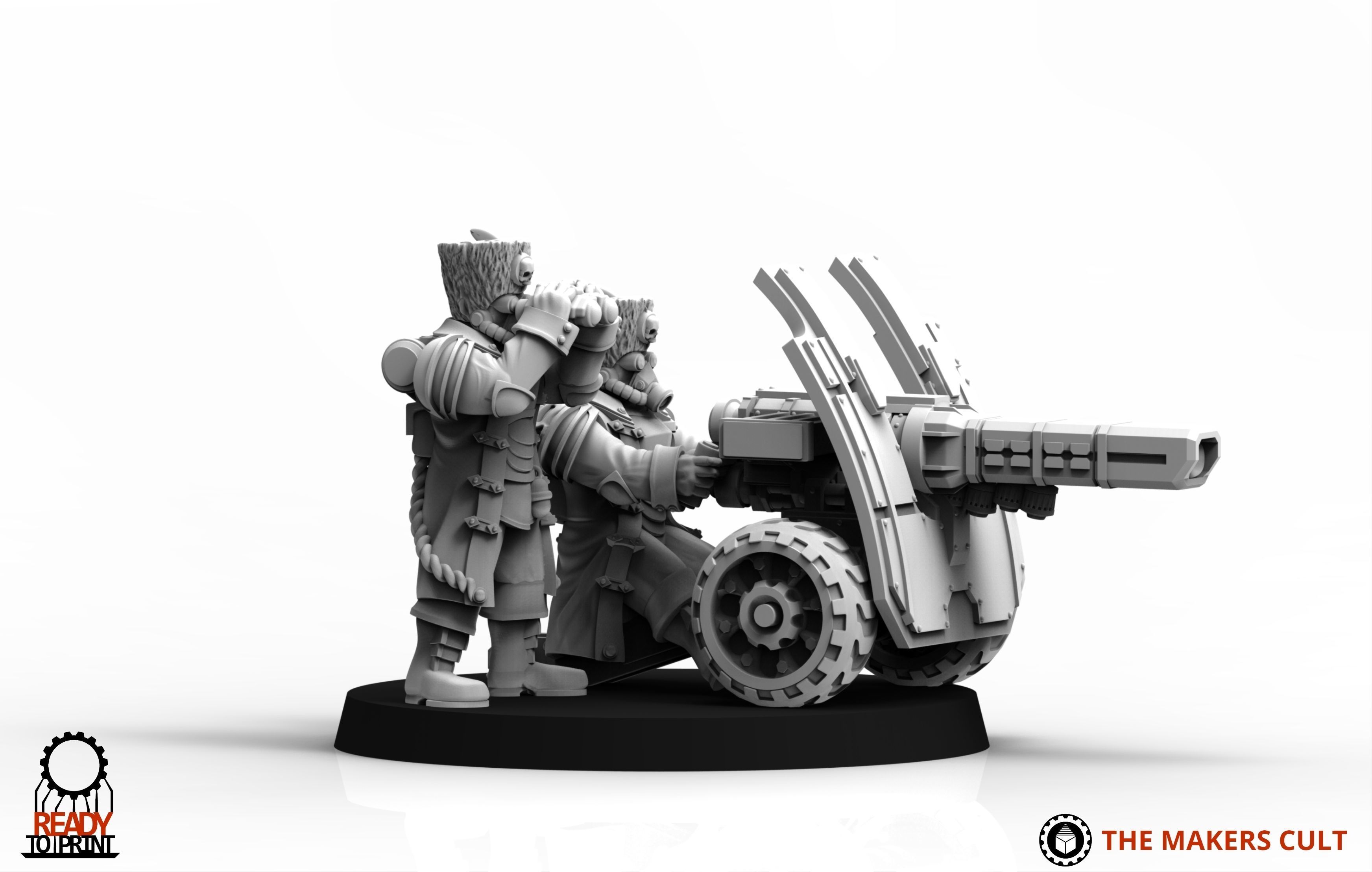 Primus Scion - Heavy Weapons Teams 3D print model_10