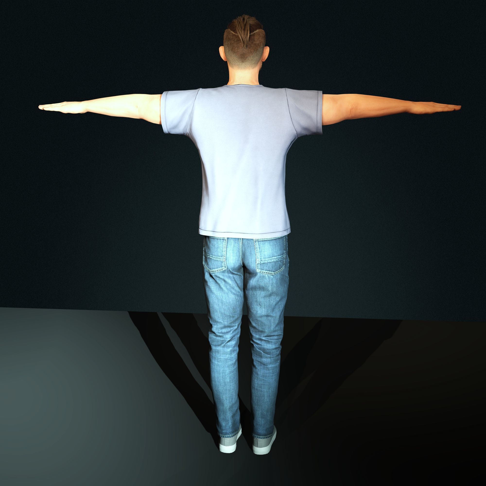 Tom Hardy Character Low-poly 3D model_15