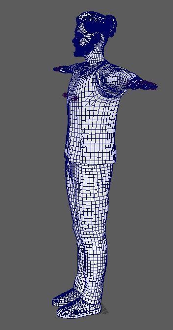 Tom Hardy Character Low-poly 3D model_20