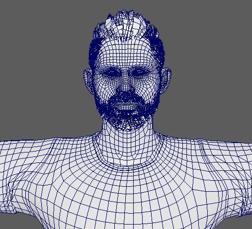 Tom Hardy Character Low-poly 3D model_18