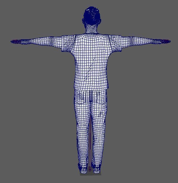 Tom Hardy Character Low-poly 3D model_21