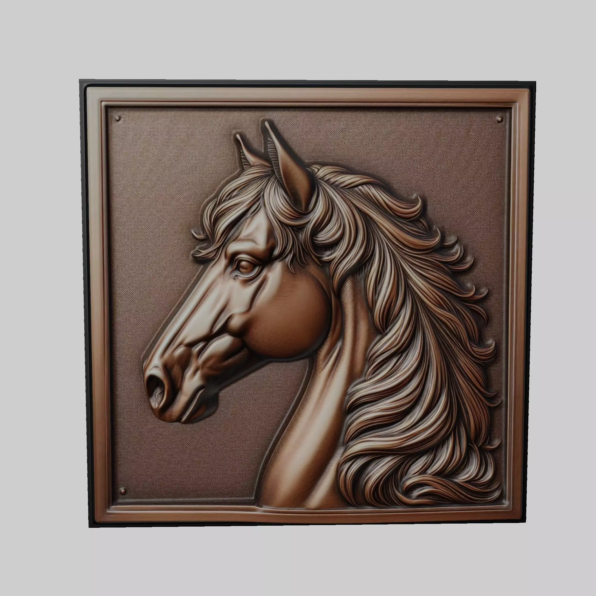 Horse Animal 3D print model_0