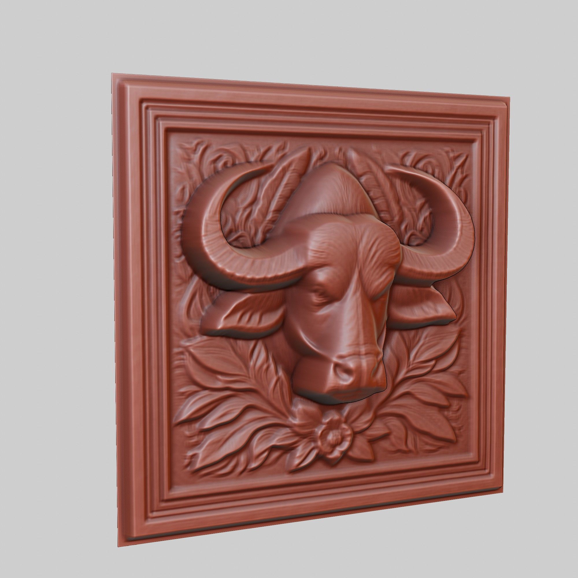 Buffalo Animal 3D print model_3