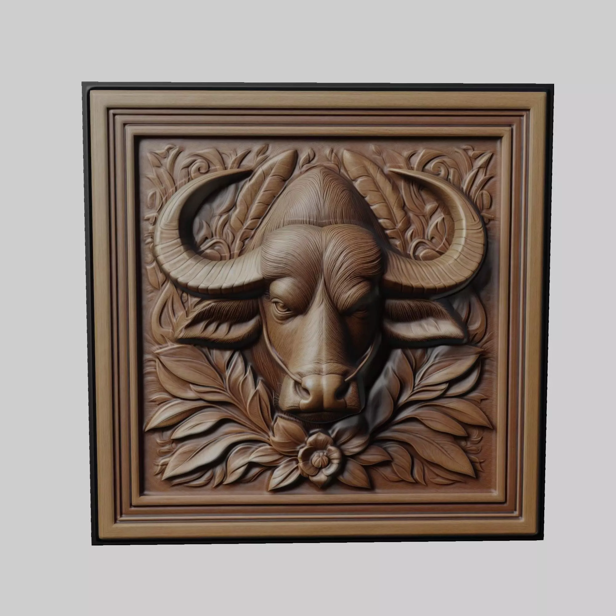 Buffalo Animal 3D print model_0