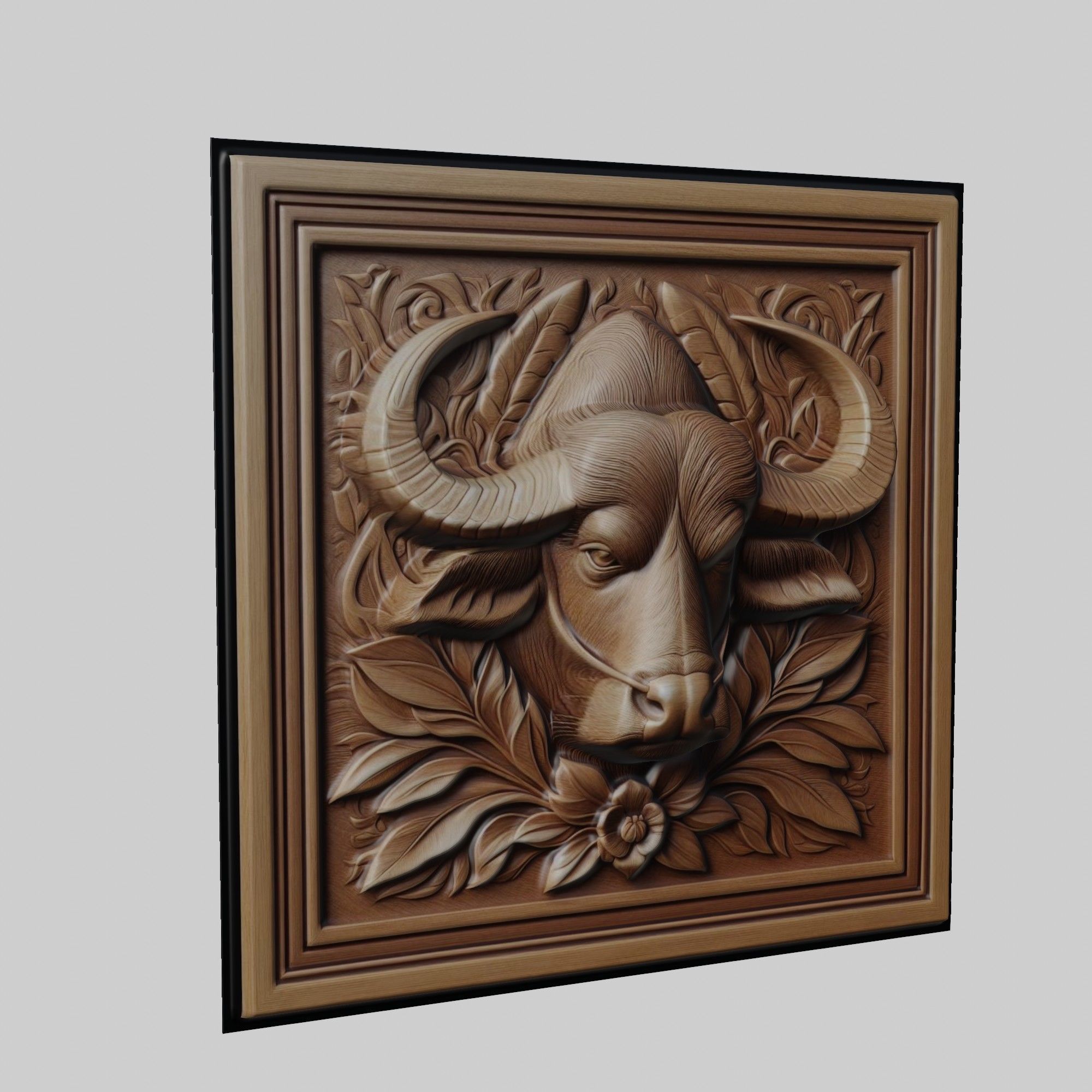 Buffalo Animal 3D print model_1