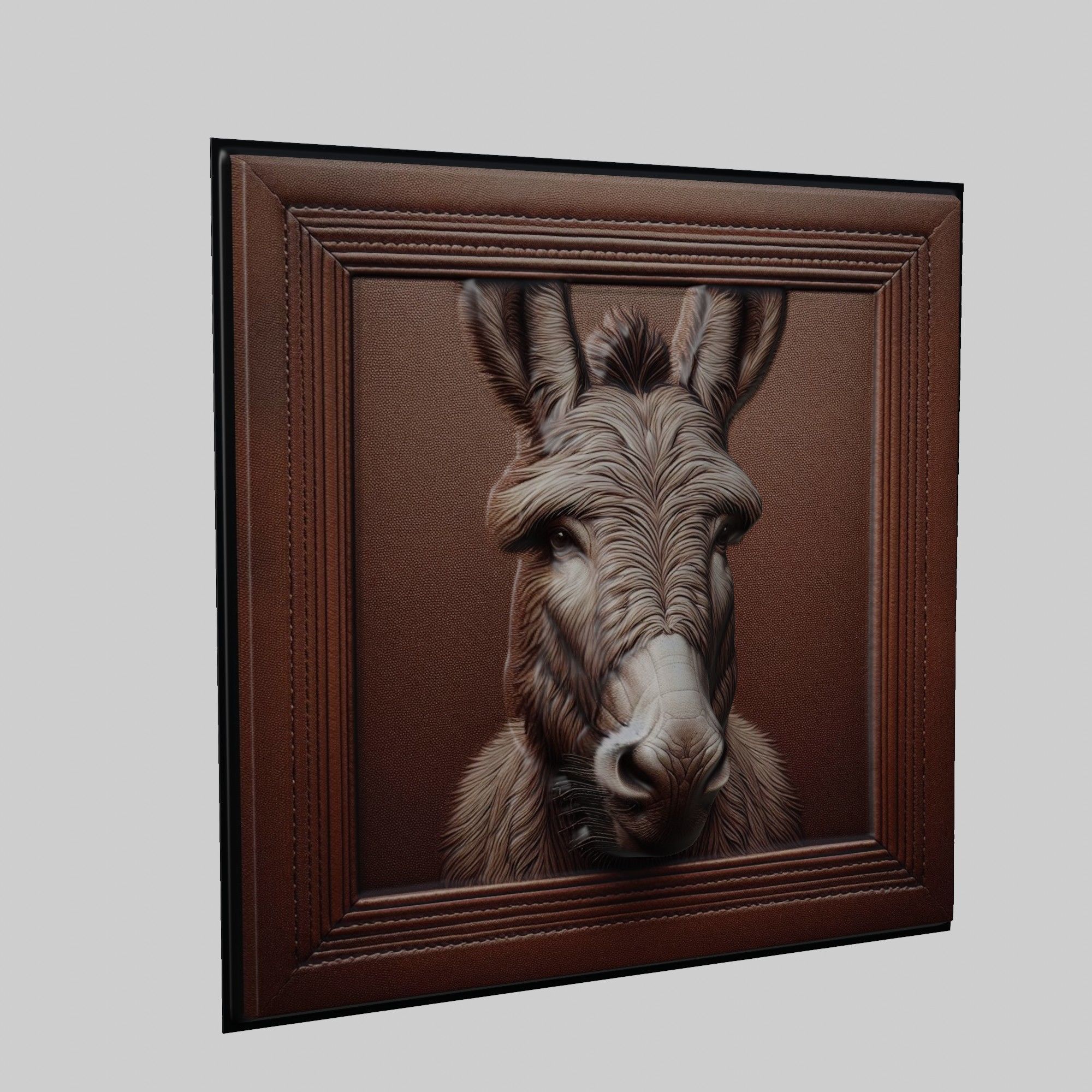 Donkey Animal 3D print model_1