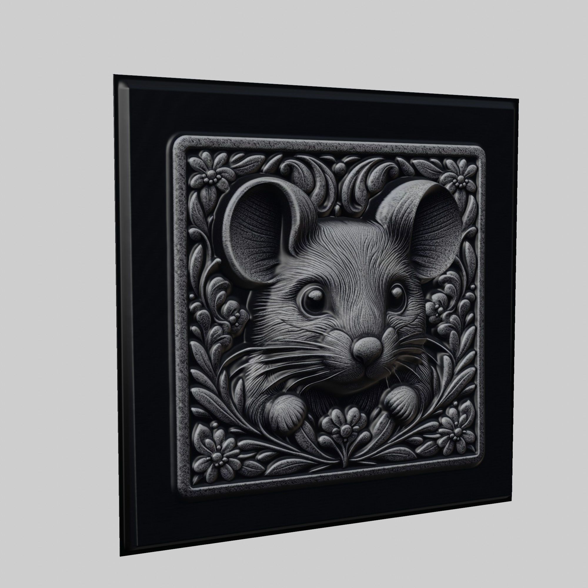 Rat Animal 3D print model_1
