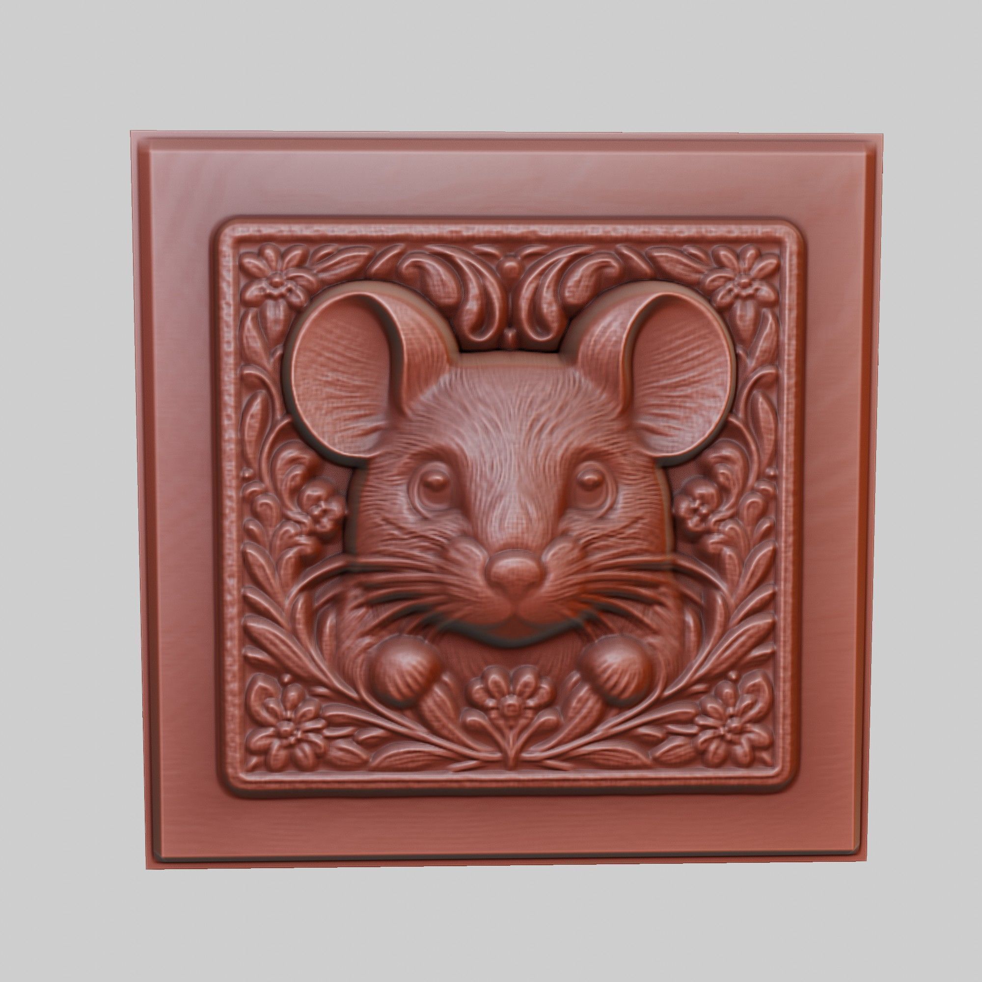 Rat Animal 3D print model_2