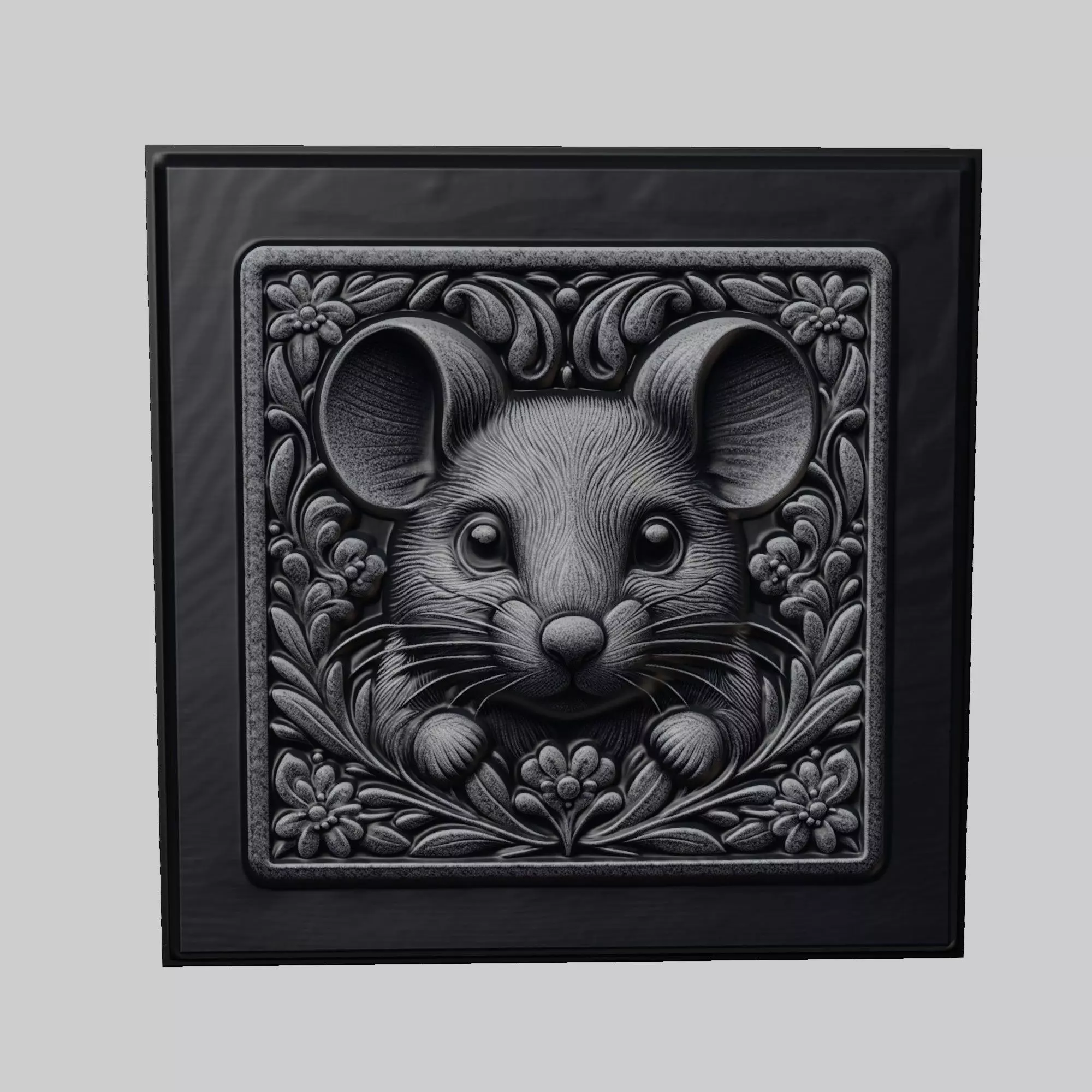 Rat Animal 3D print model_0