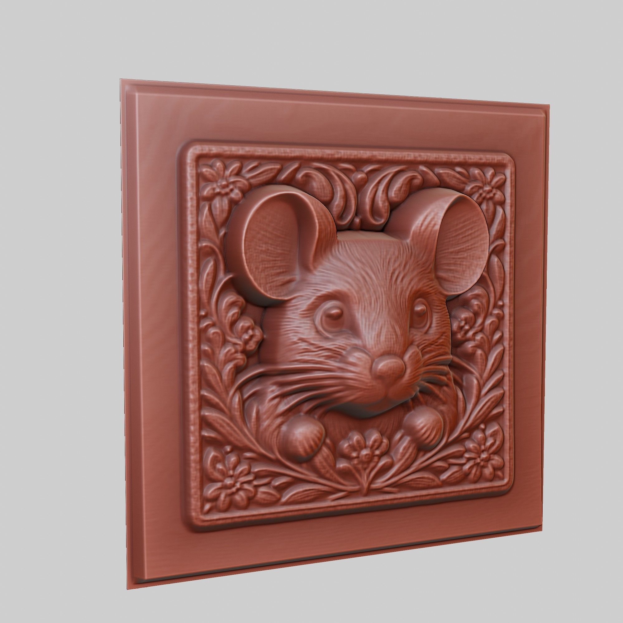 Rat Animal 3D print model_3