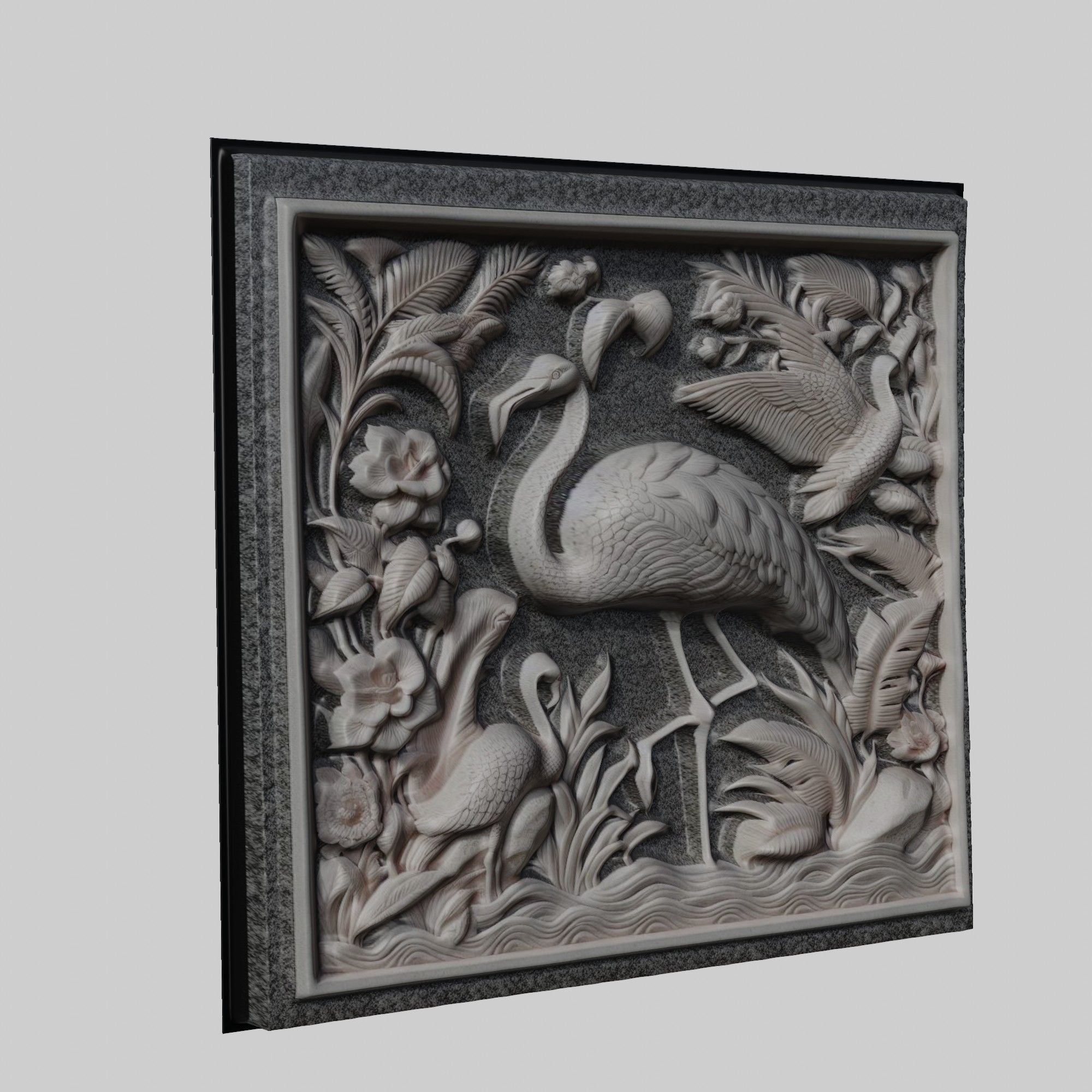 Flamingo Animal 3D print model_1