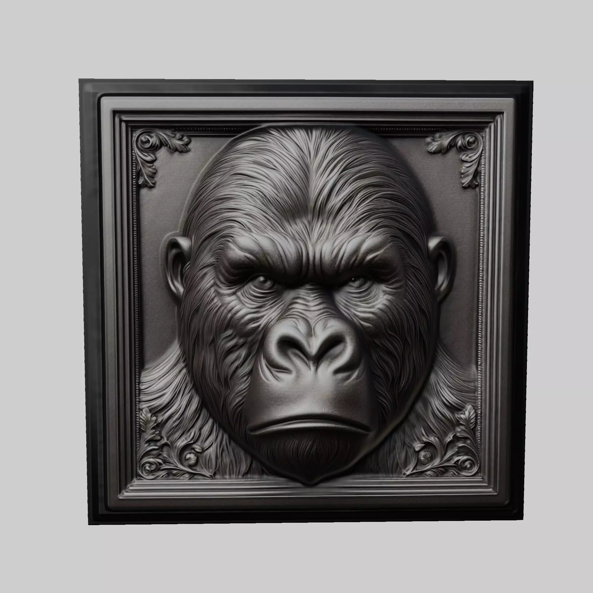 Gorilla Animal 3D print model_0