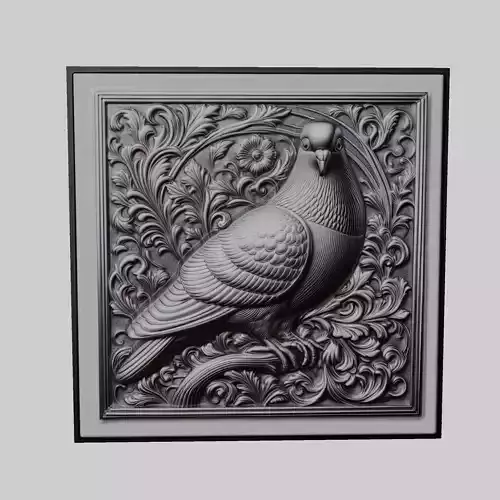 Pigeon Animal 3D print model