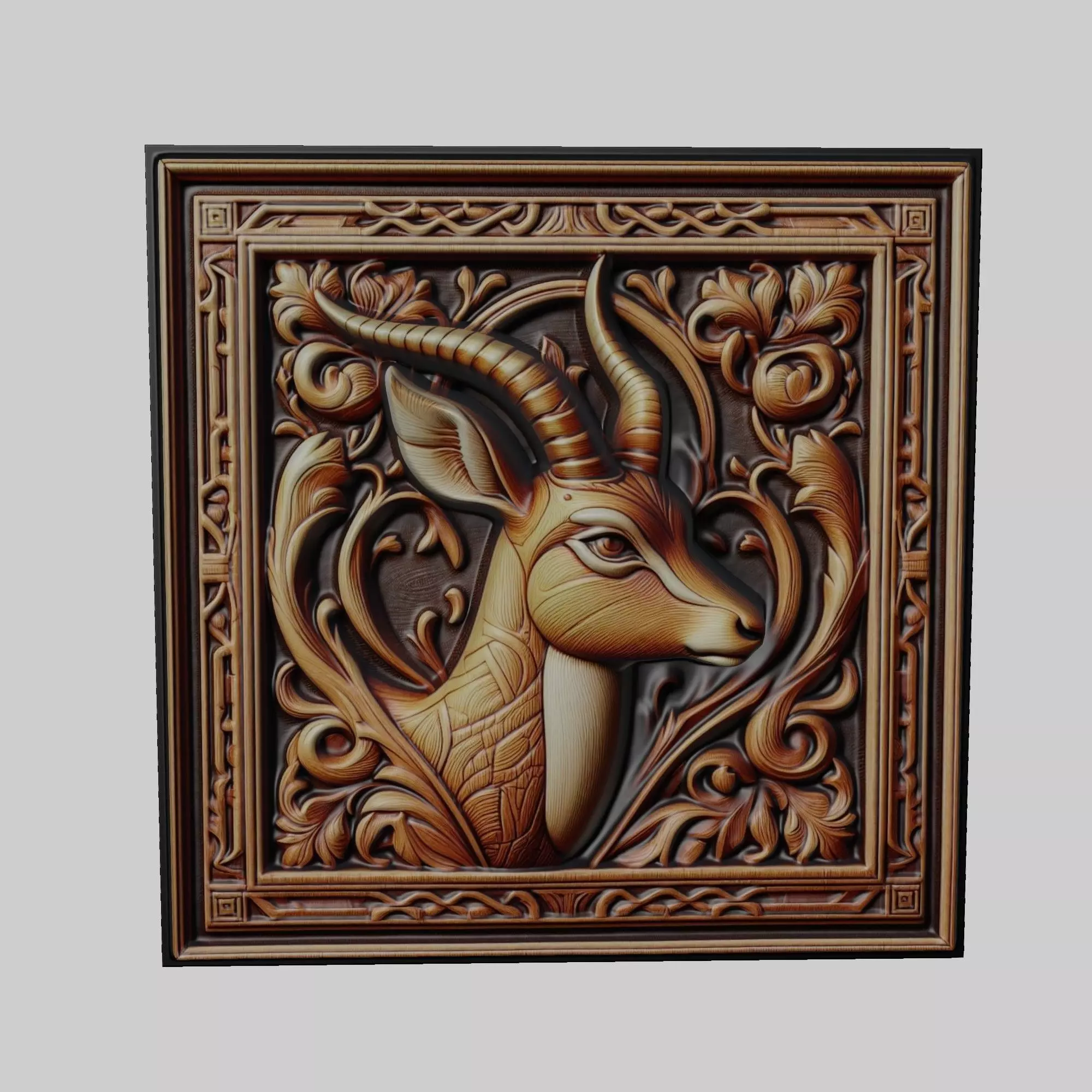 Impala Animal 3D print model_0