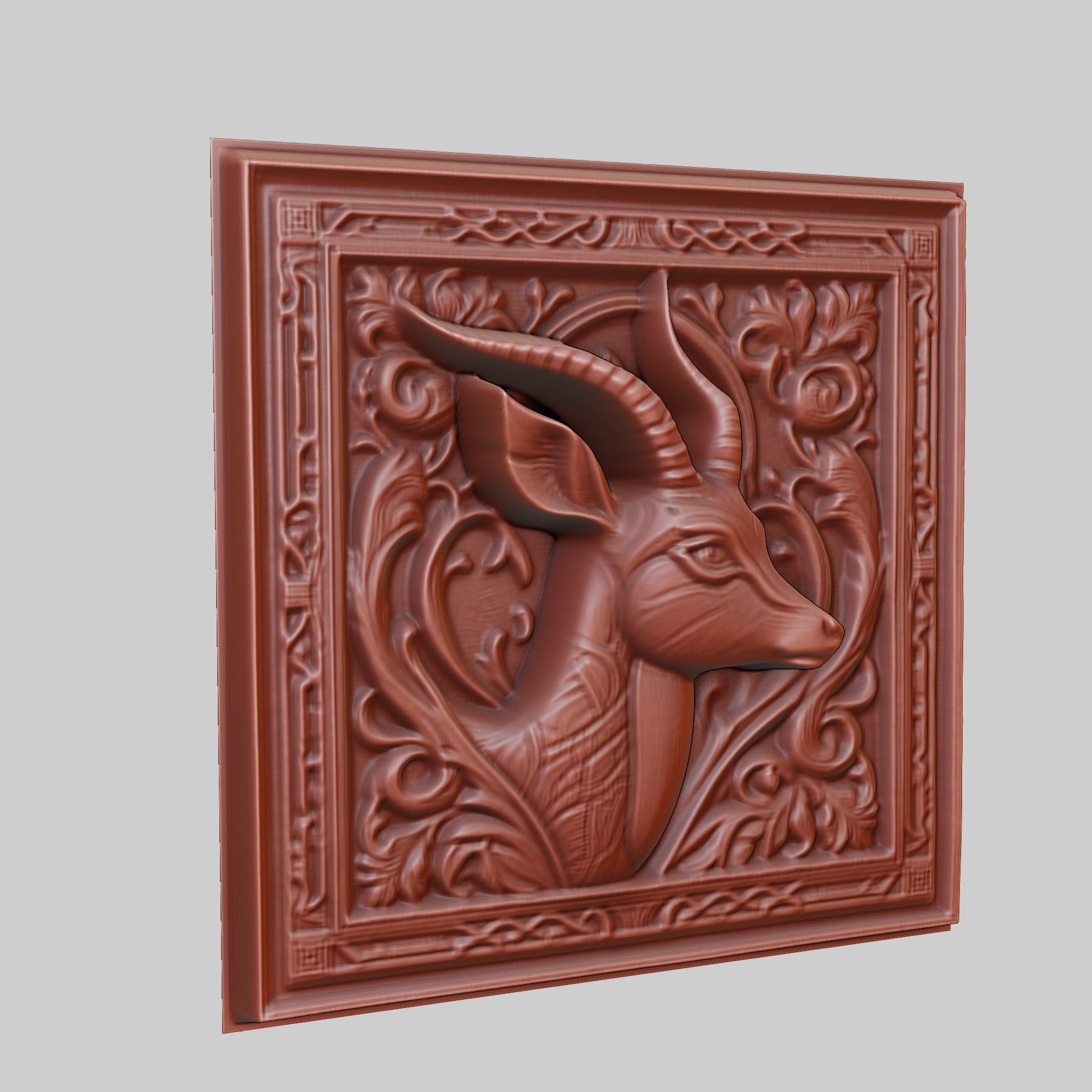 Impala Animal 3D print model_3