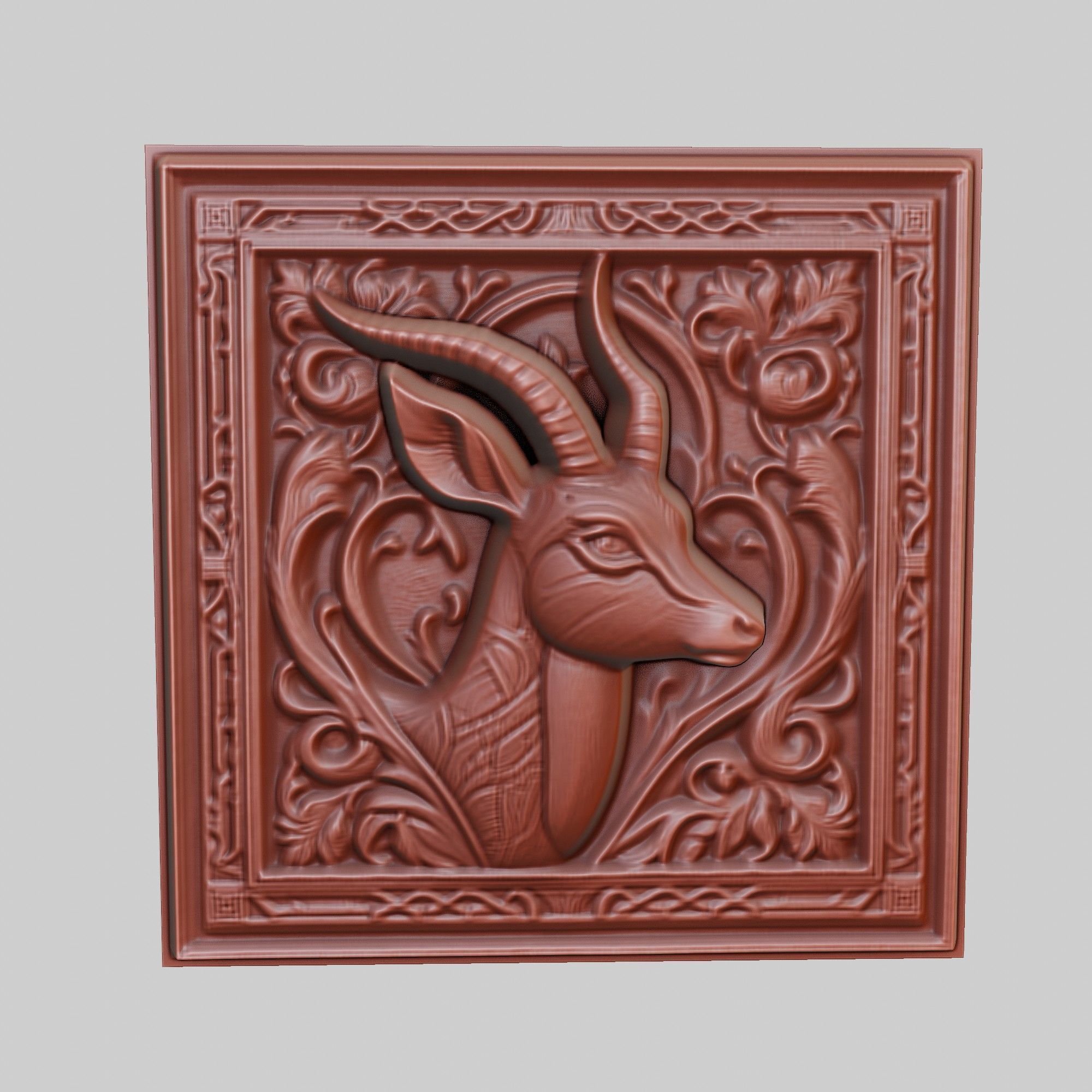 Impala Animal 3D print model_2