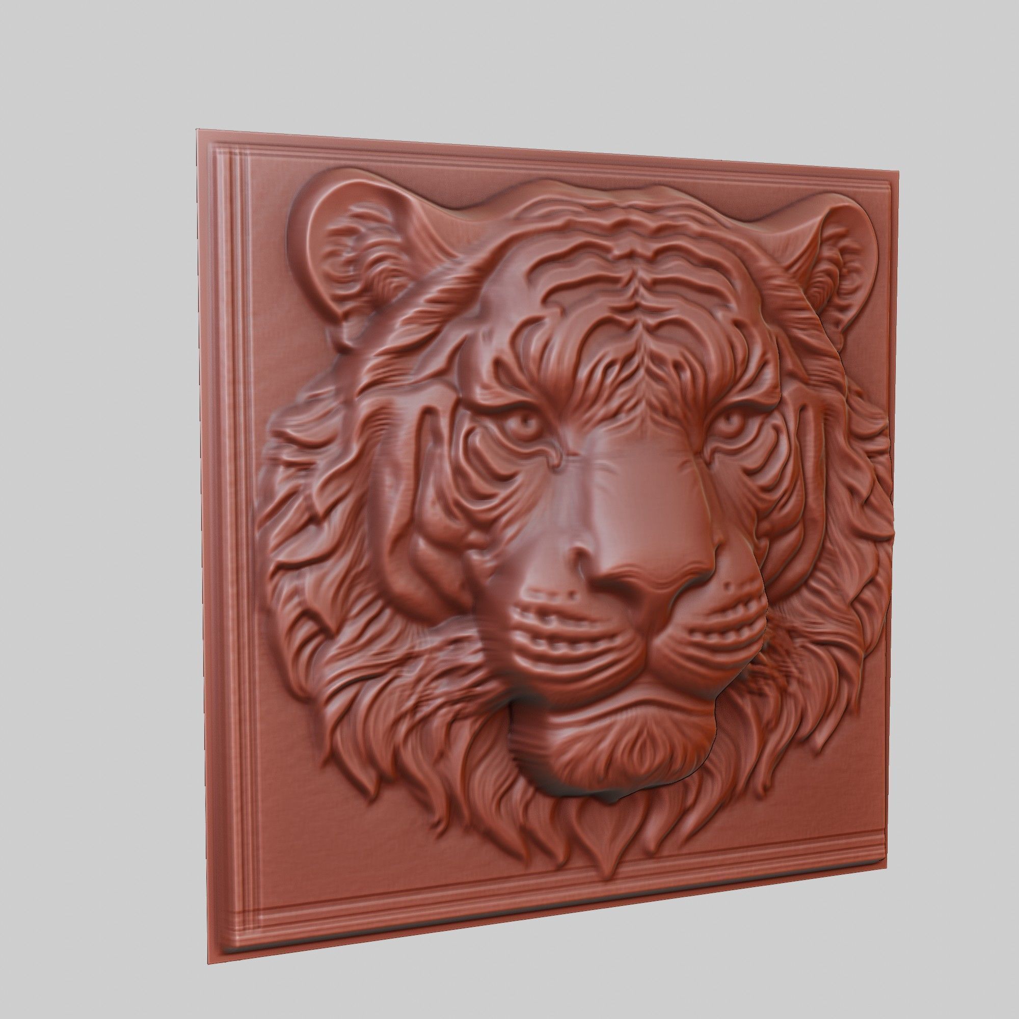 Tiger Animal 3D print model_3
