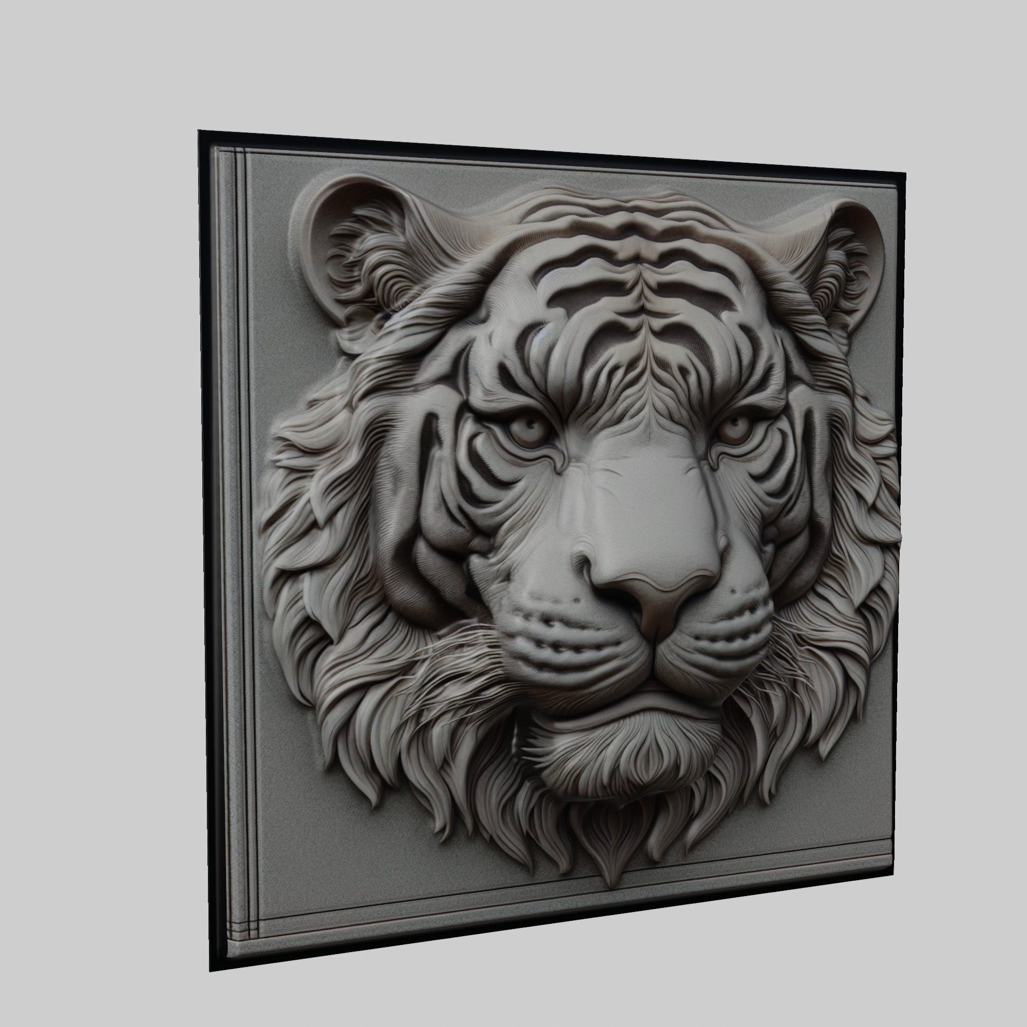 Tiger Animal 3D print model_1