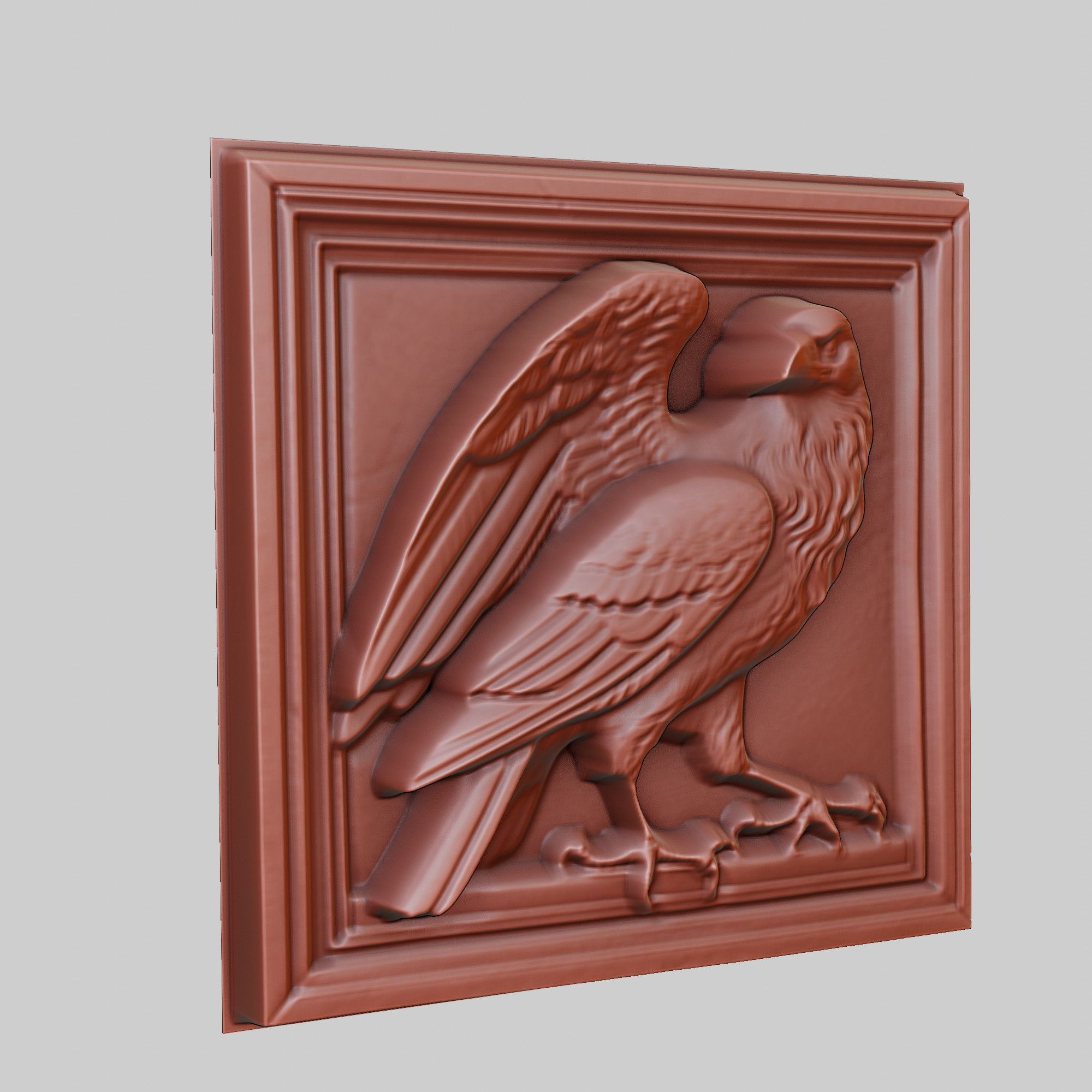 Crow Animal 3D print model_3