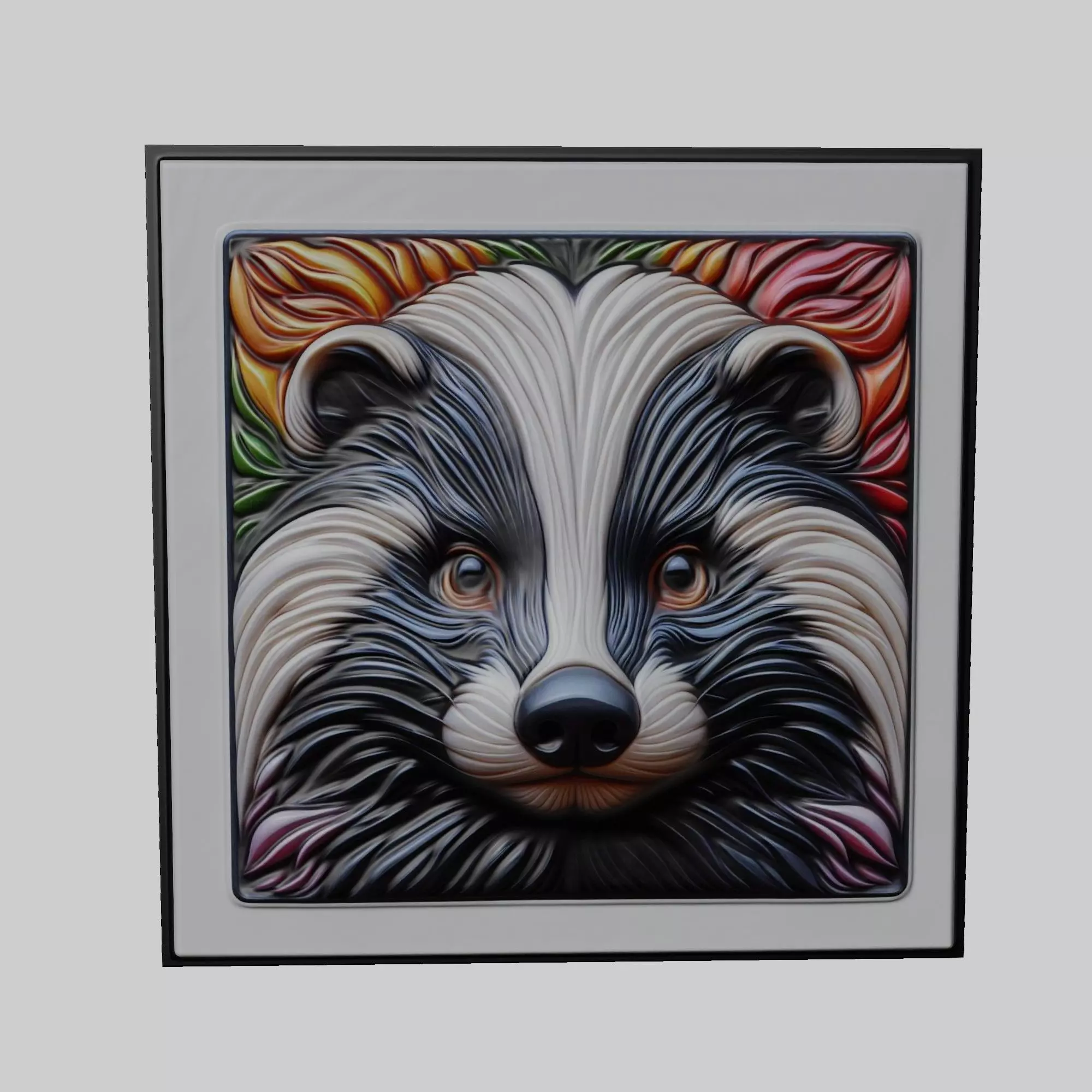 Skunk Animal 3D print model