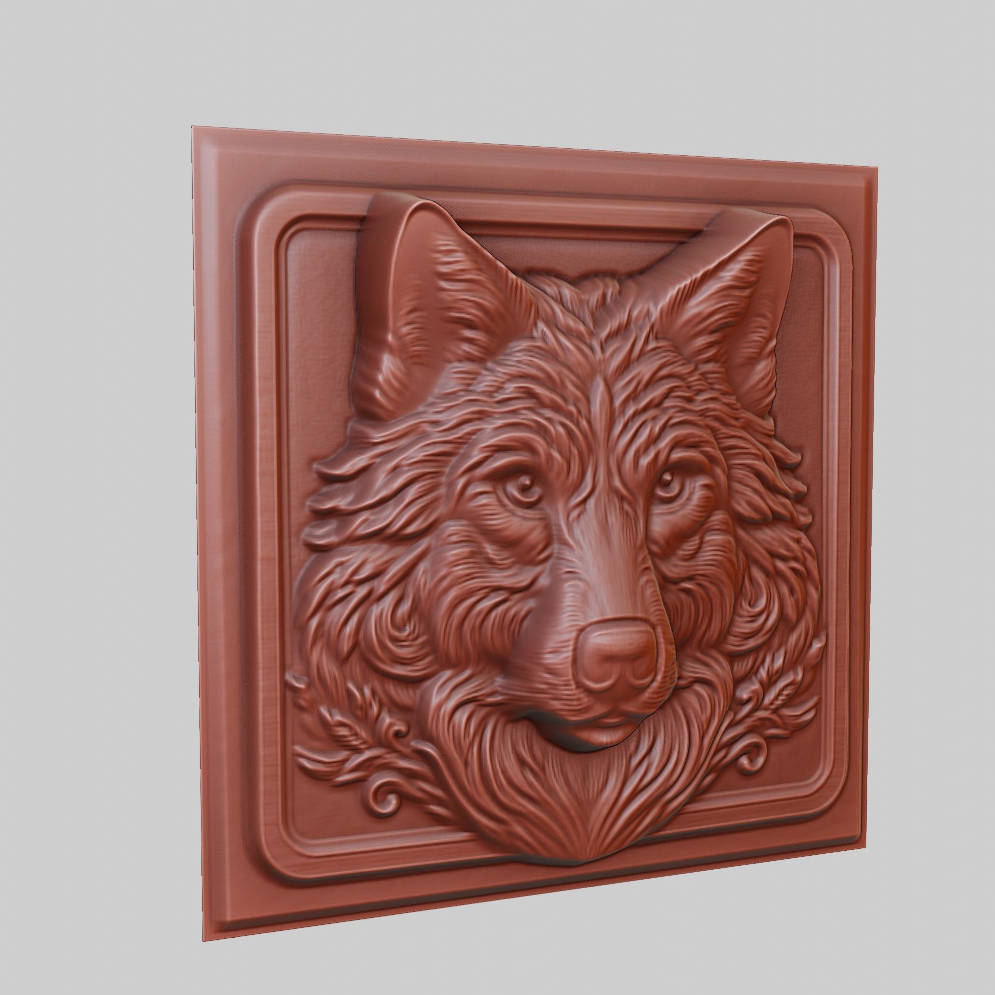 Wolf Animal 3D print model_3
