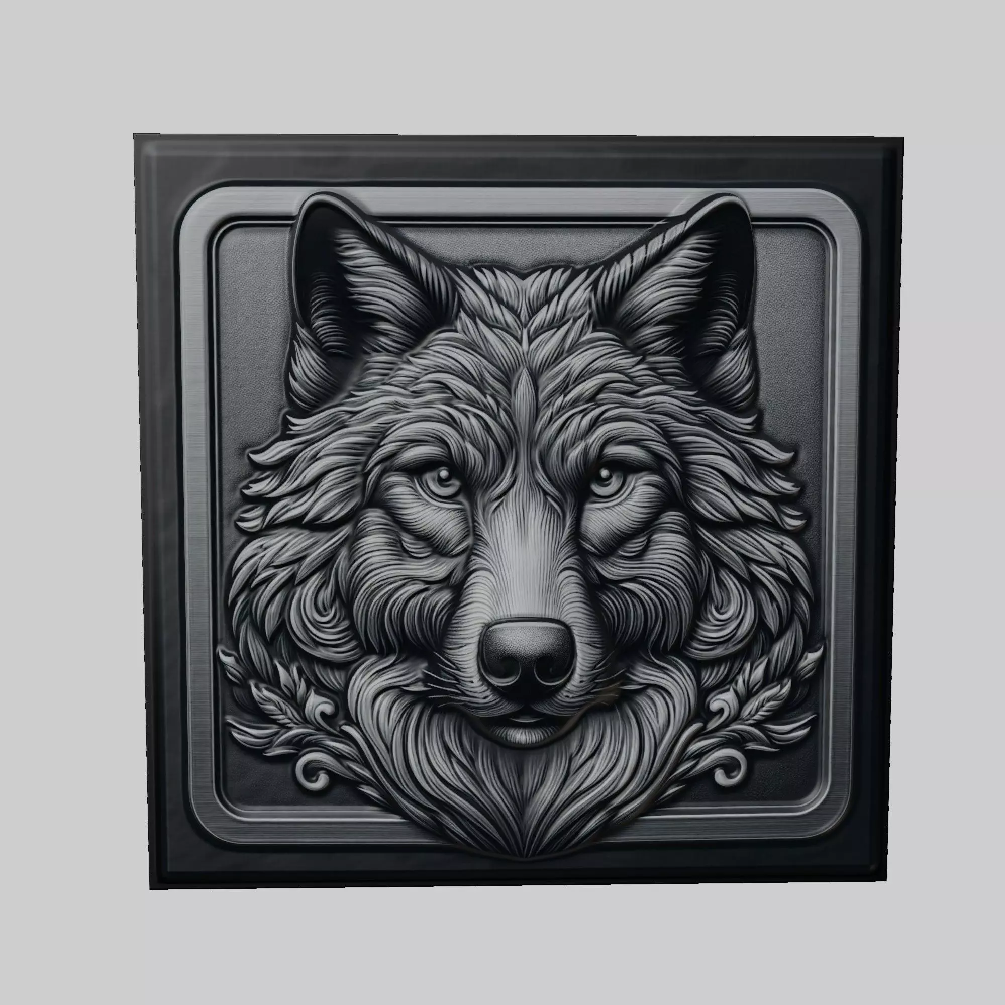 Wolf Animal 3D print model_0