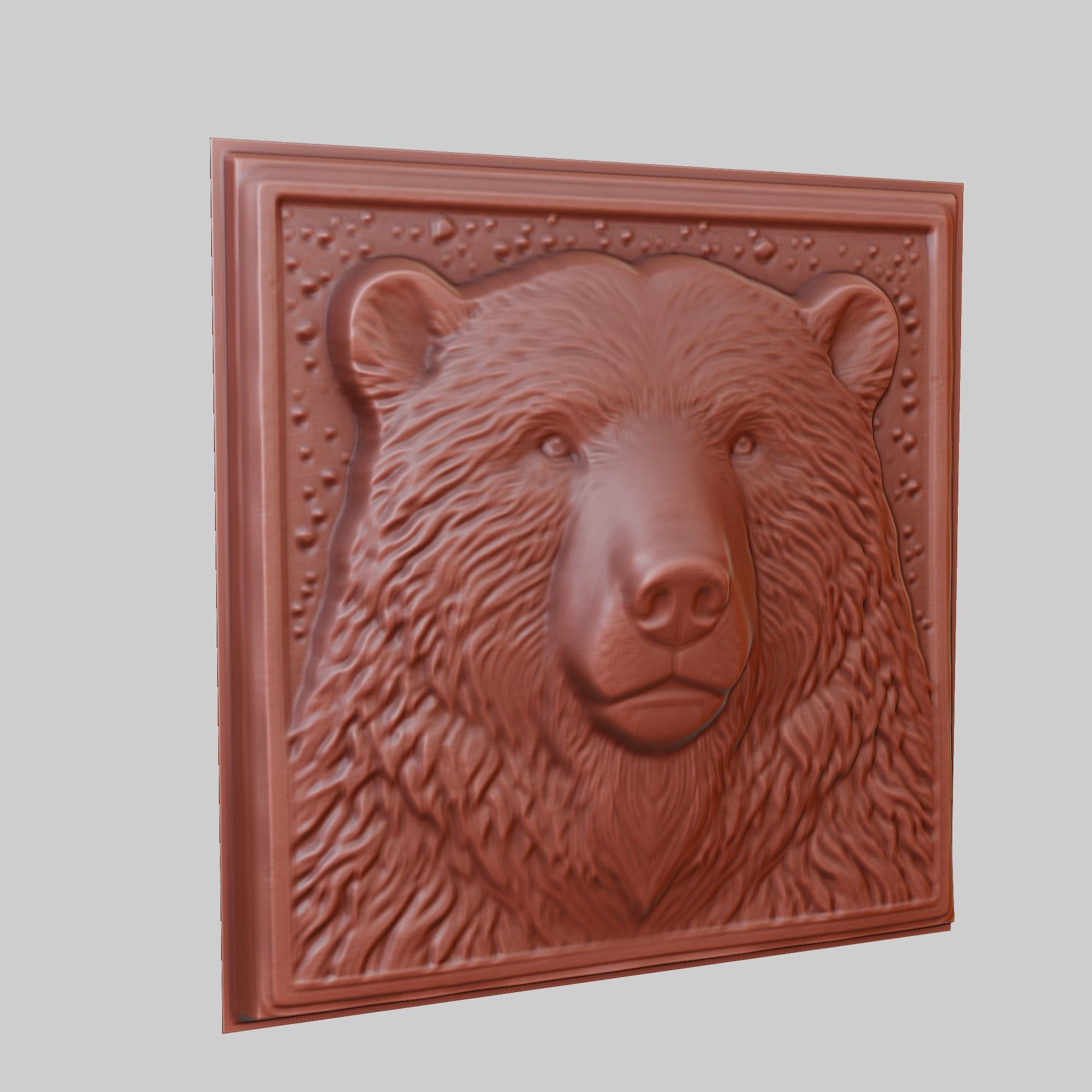 Polar Bear Animal 3D print model_3