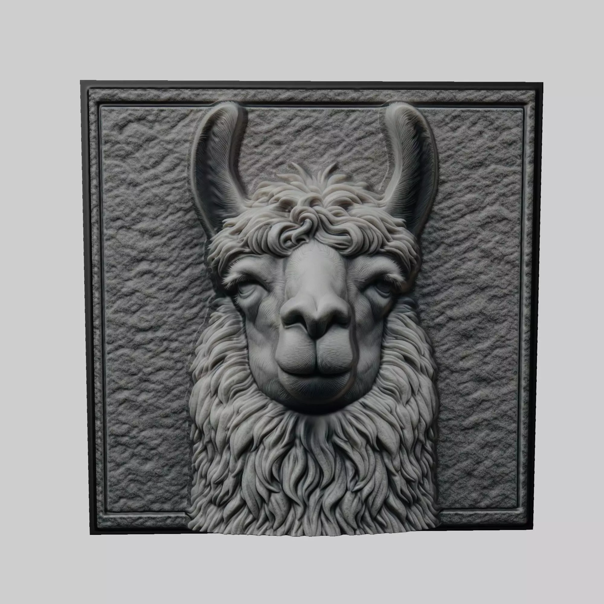 Llama Animal 3D print model