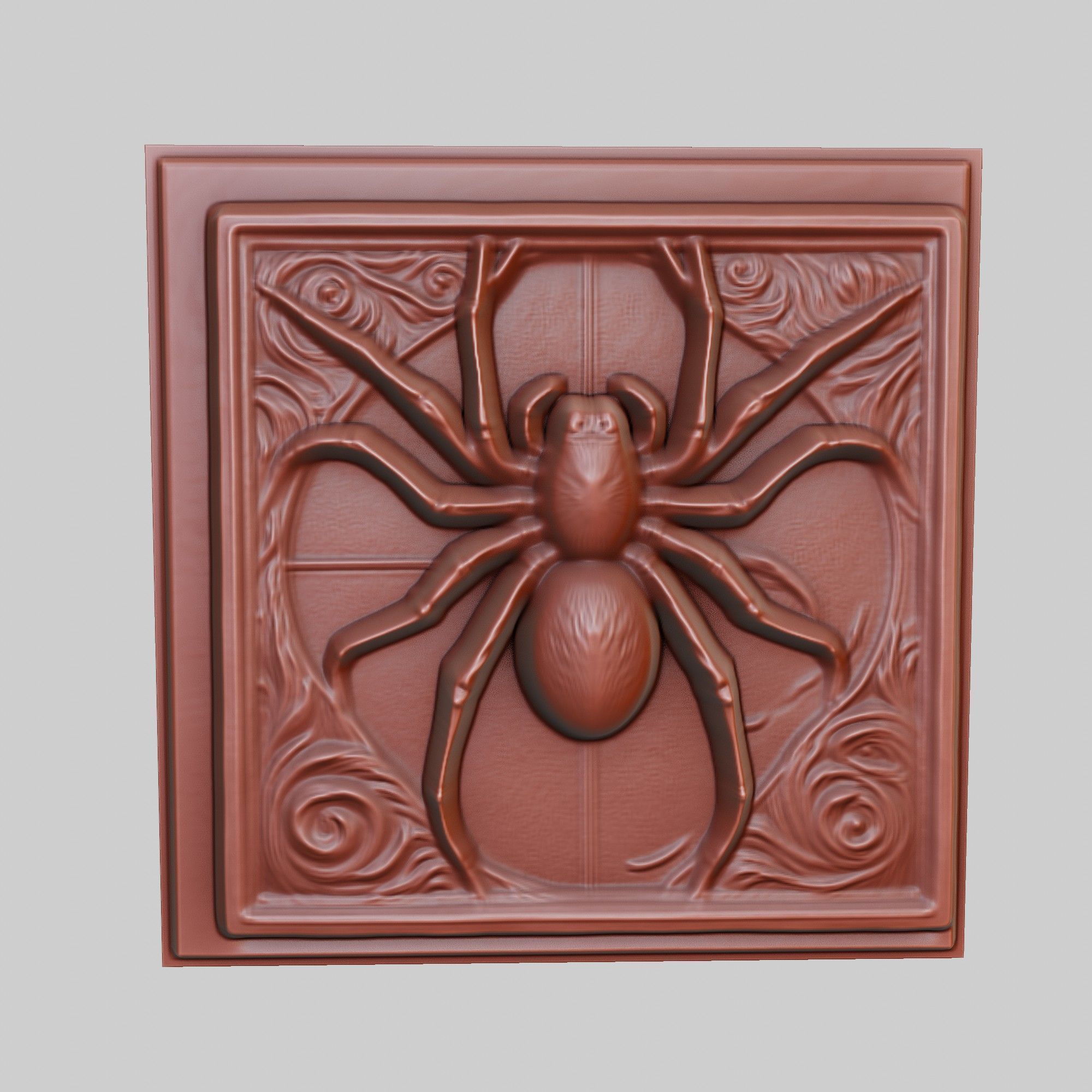 Spider Animal 3D print model_2