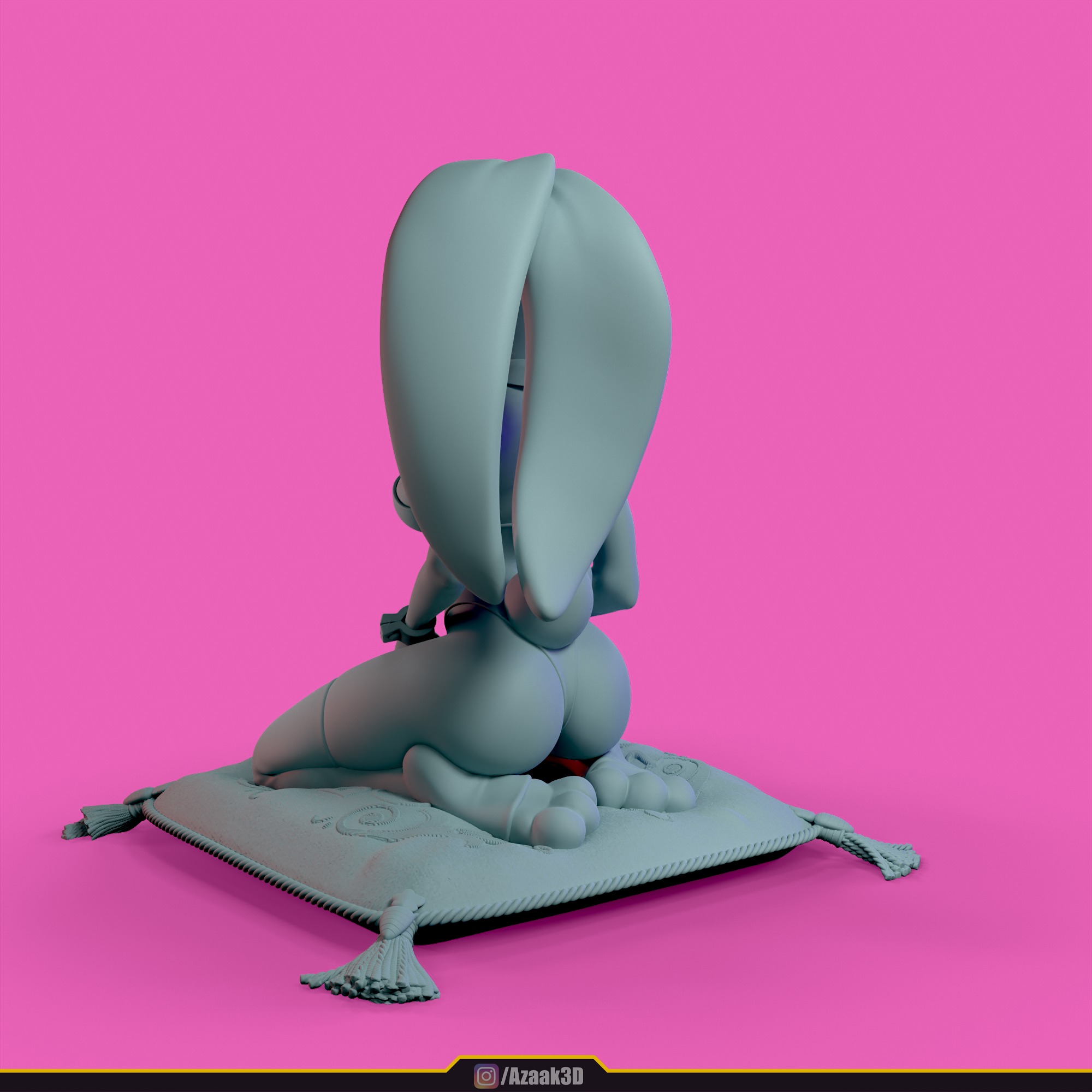 Lola Bunny - Bunnysuit Collection With NSFW variant 3D print model_42