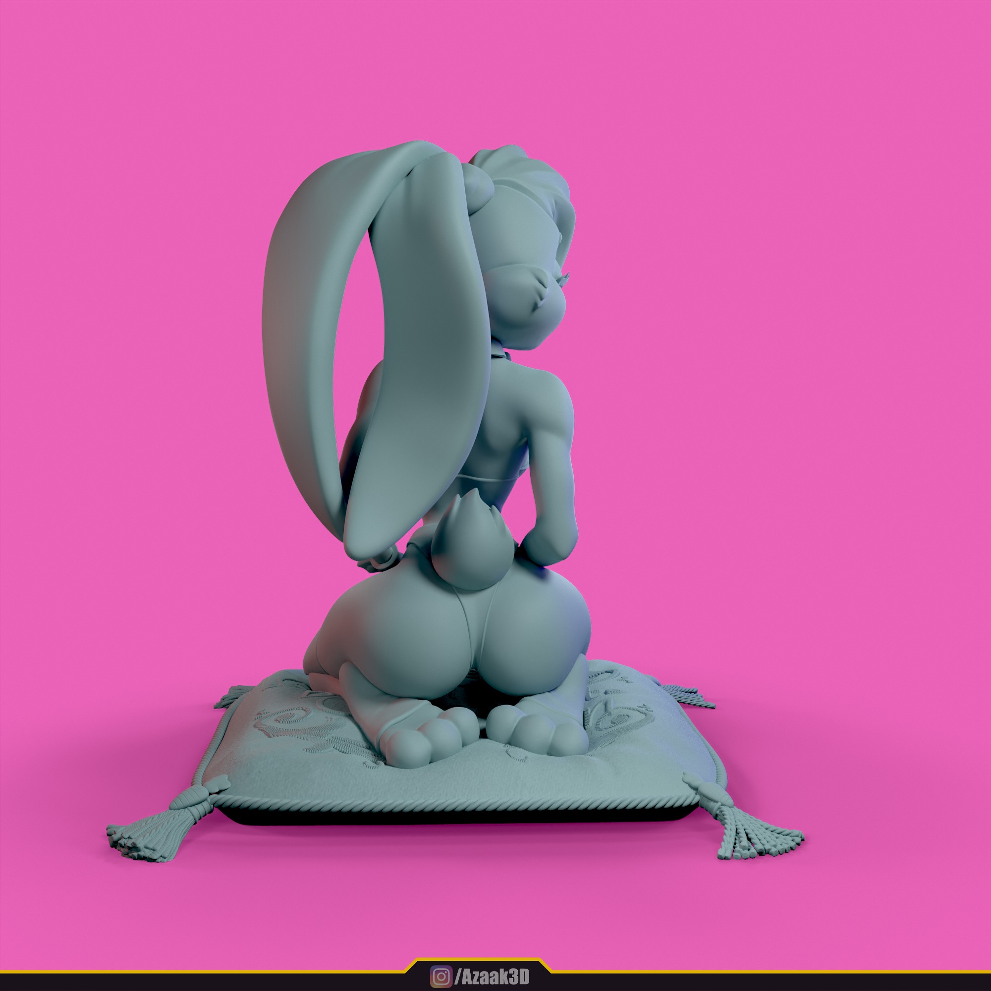 Lola Bunny - Bunnysuit Collection With NSFW variant 3D print model_44