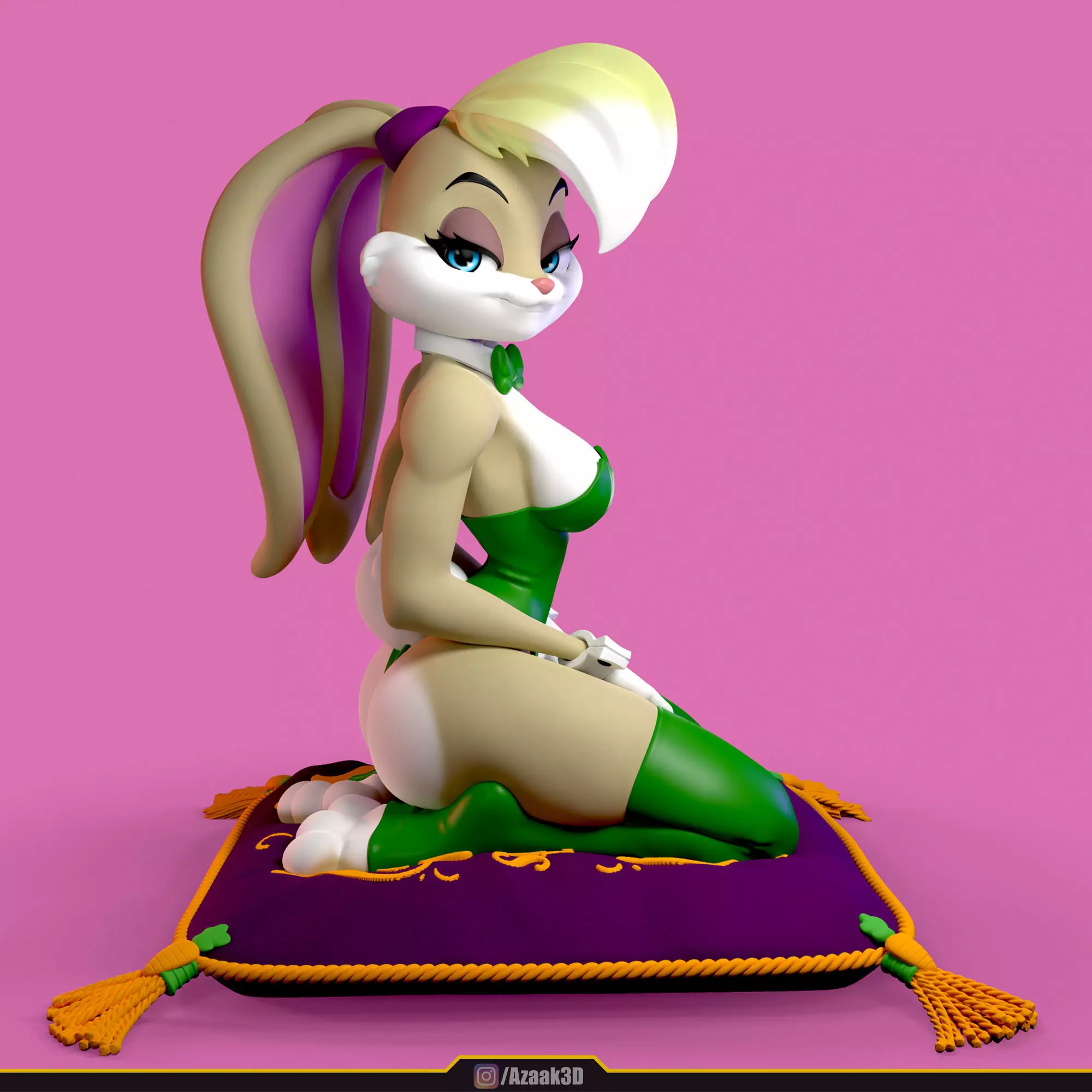 Lola Bunny - Bunnysuit Collection With NSFW variant 3D print model_0