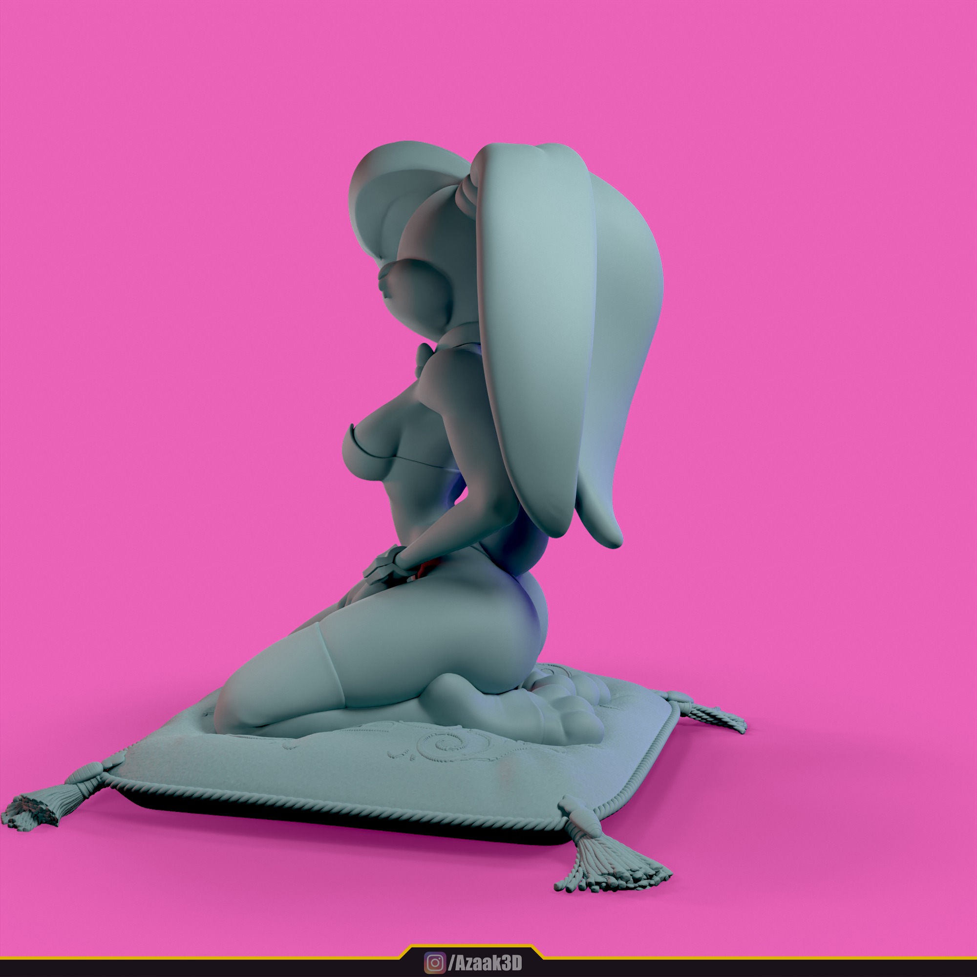 Lola Bunny - Bunnysuit Collection With NSFW variant 3D print model_40