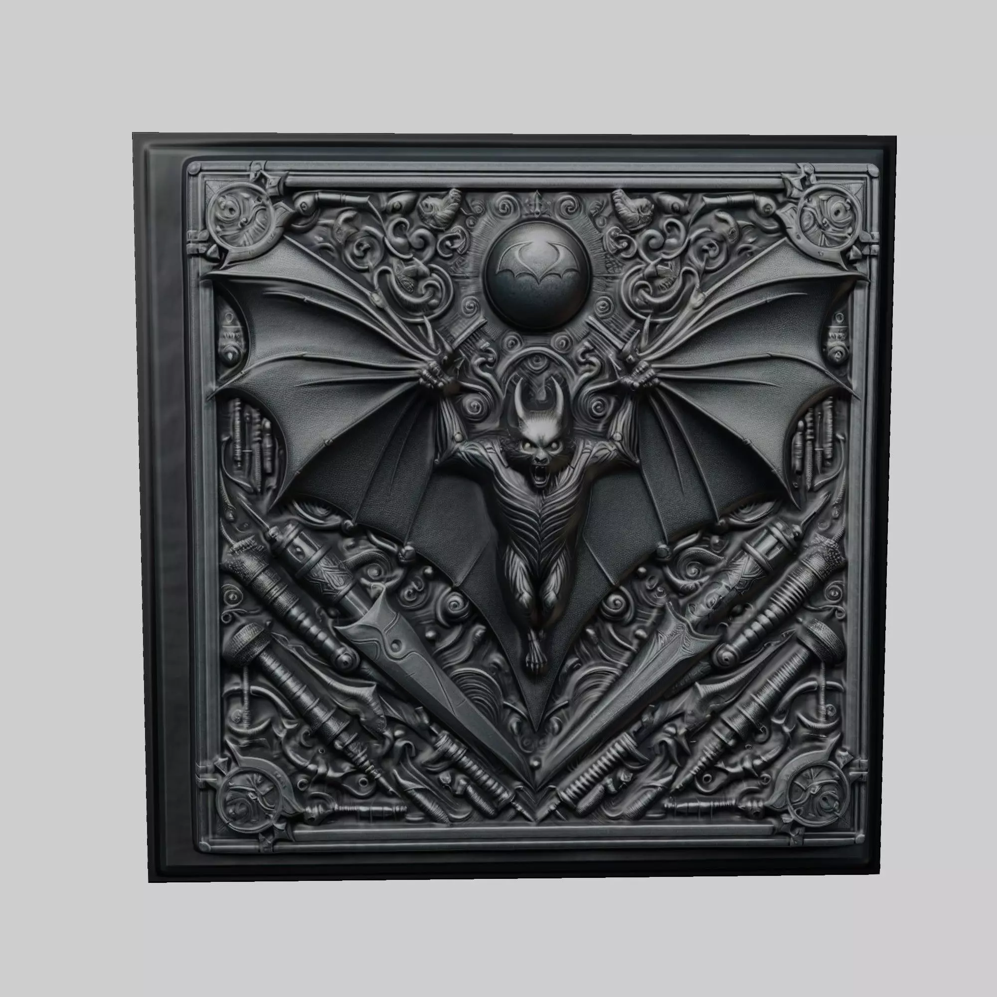 Bat Animal 3D print model_0